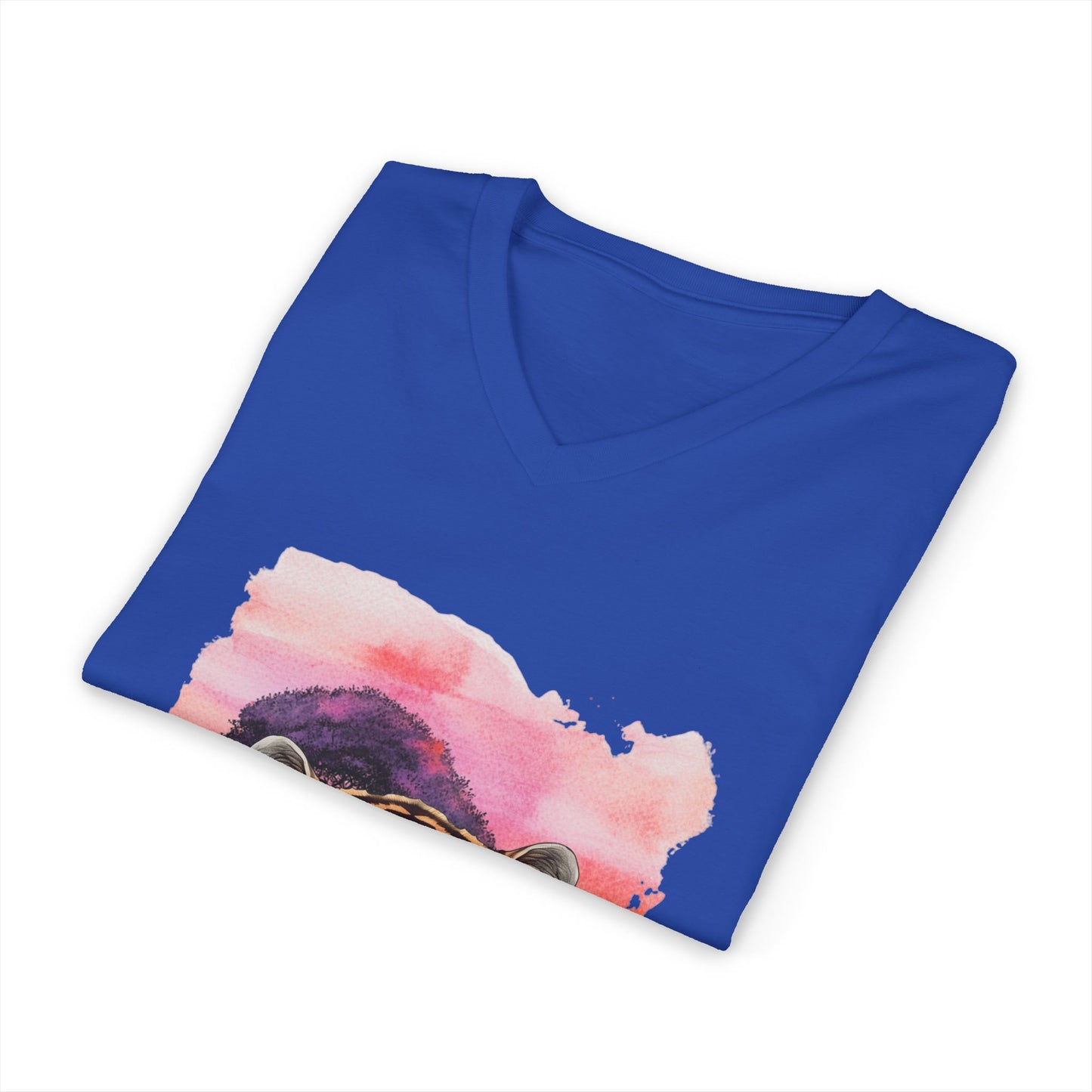 Women's Tiger Big Cats V-Neck Tee