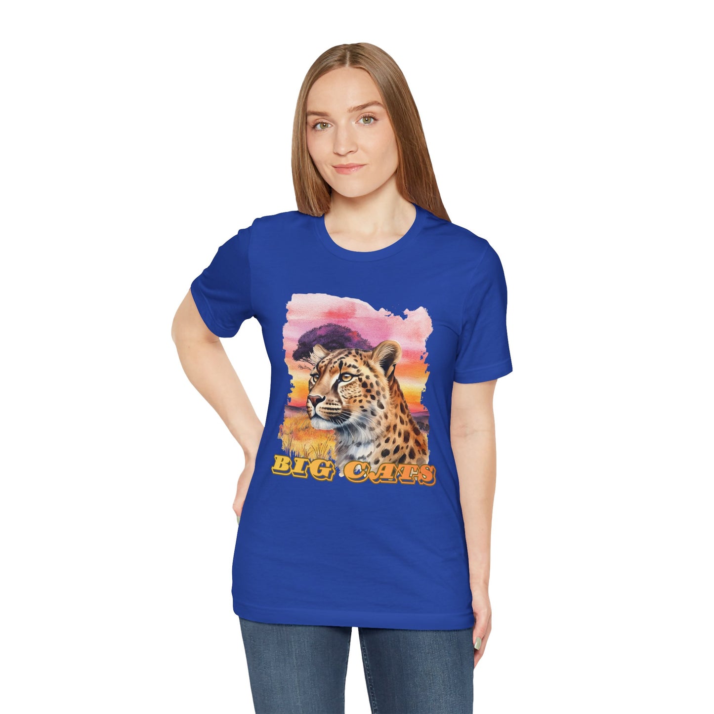 Women's "Big Cats" Cheetah Graphic T-Shirt
