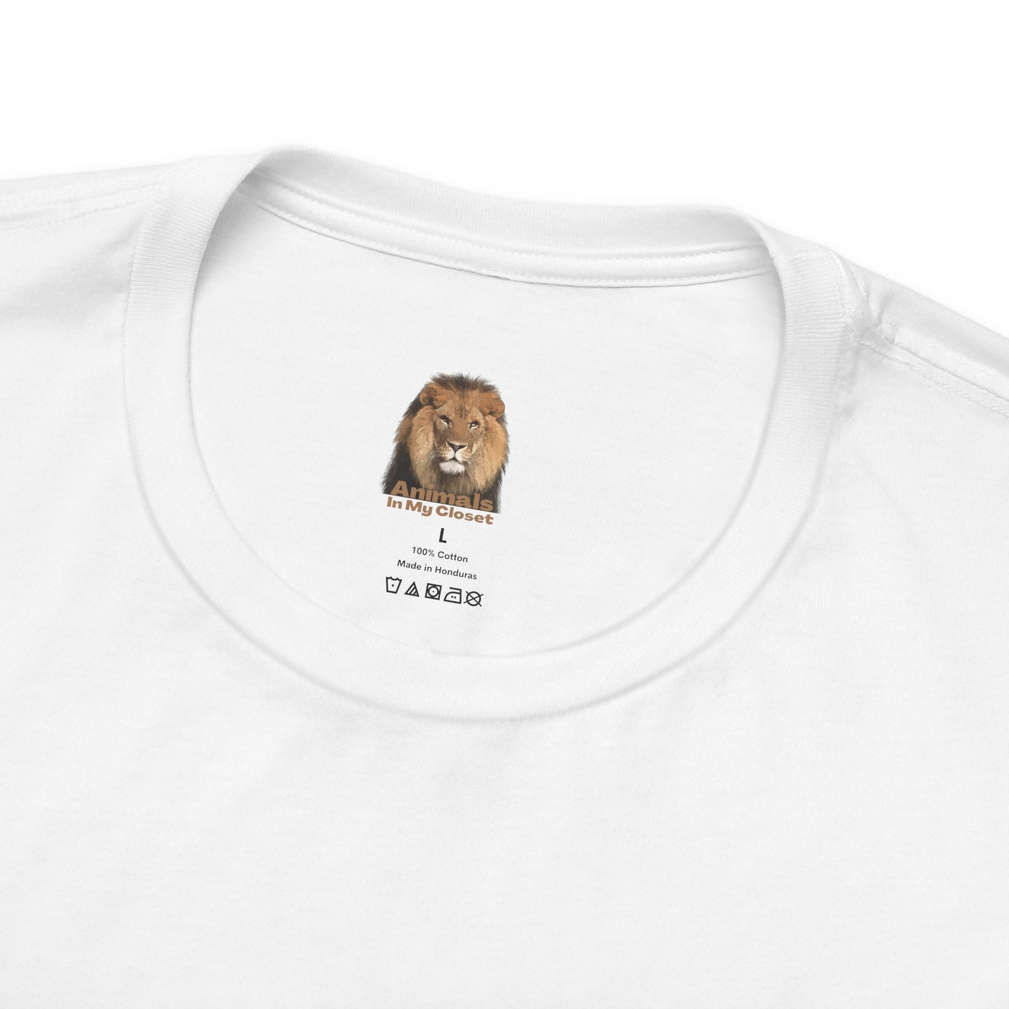 Unisex Lion Big Cats Short Sleeve Tee