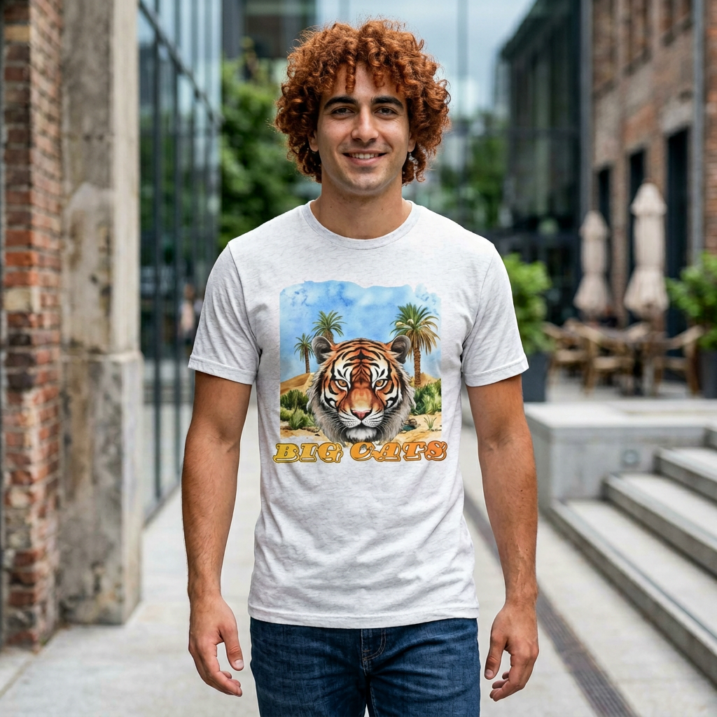 Men's Big Cats Tiger Tee