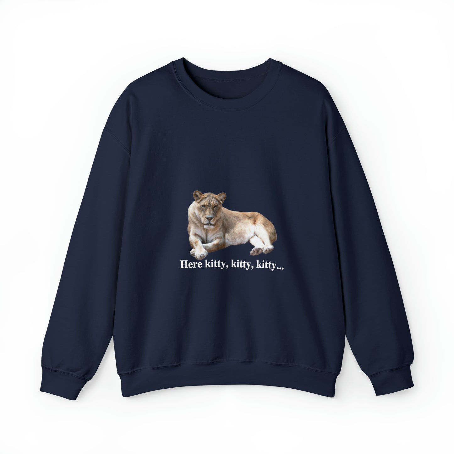 Unisex Lioness Big Cats Crewneck Sweatshirt