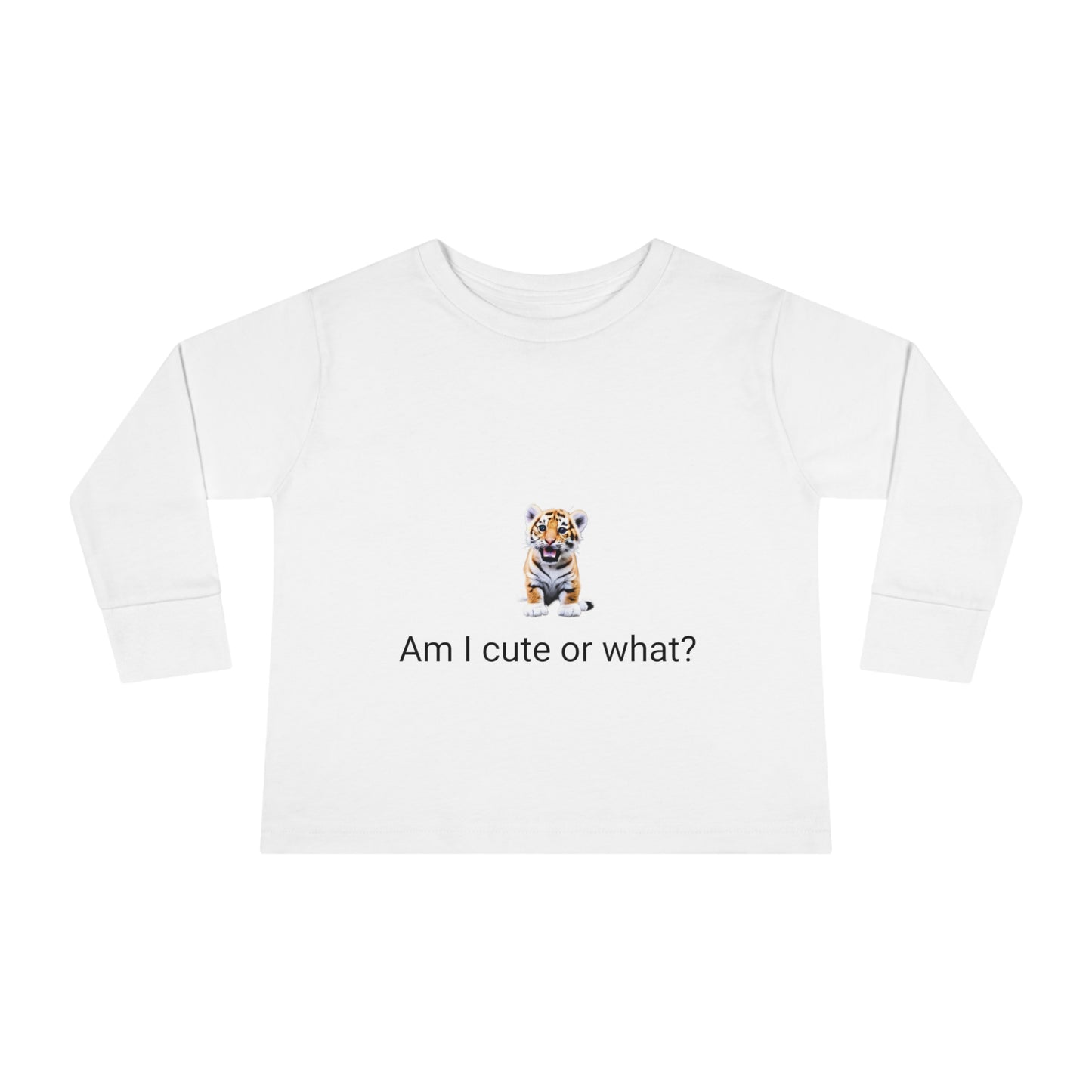 Toddler Little Cats Tiger Cub Long Sleeve Tee