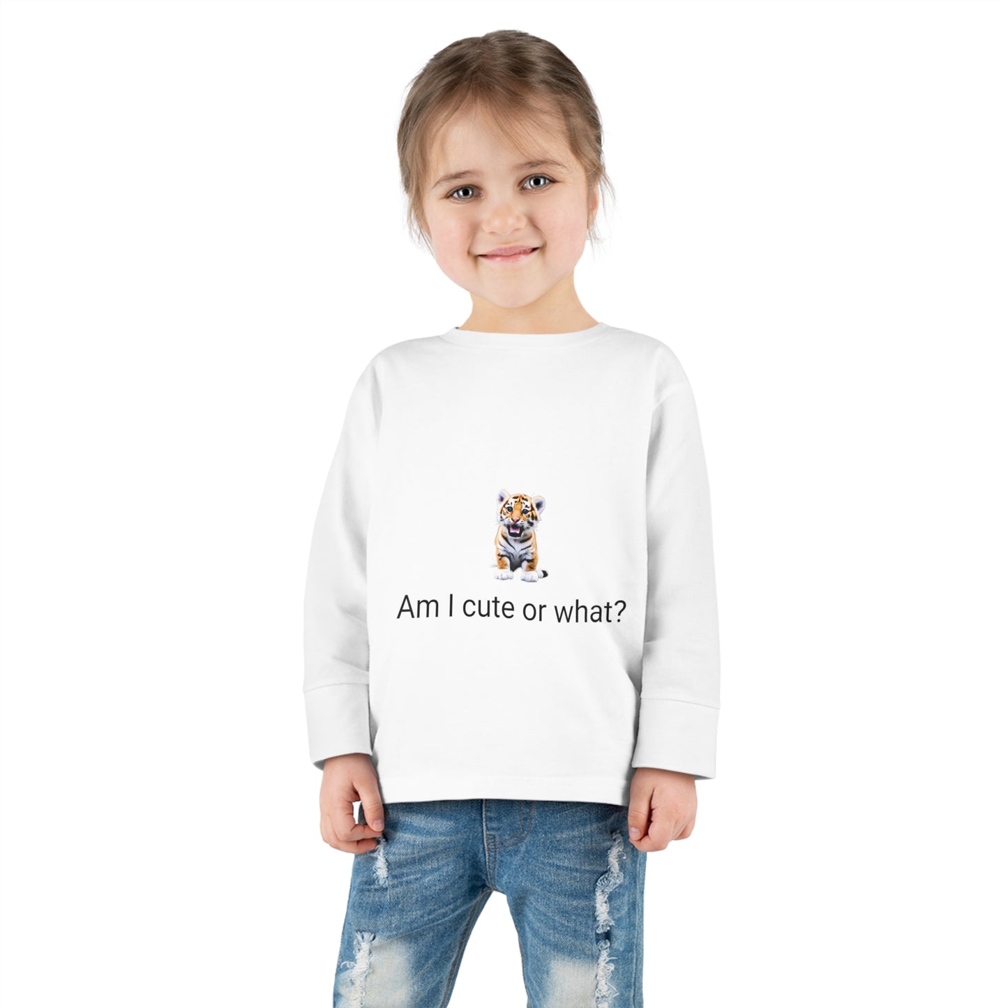 Toddler Little Cats Tiger Cub Long Sleeve Tee