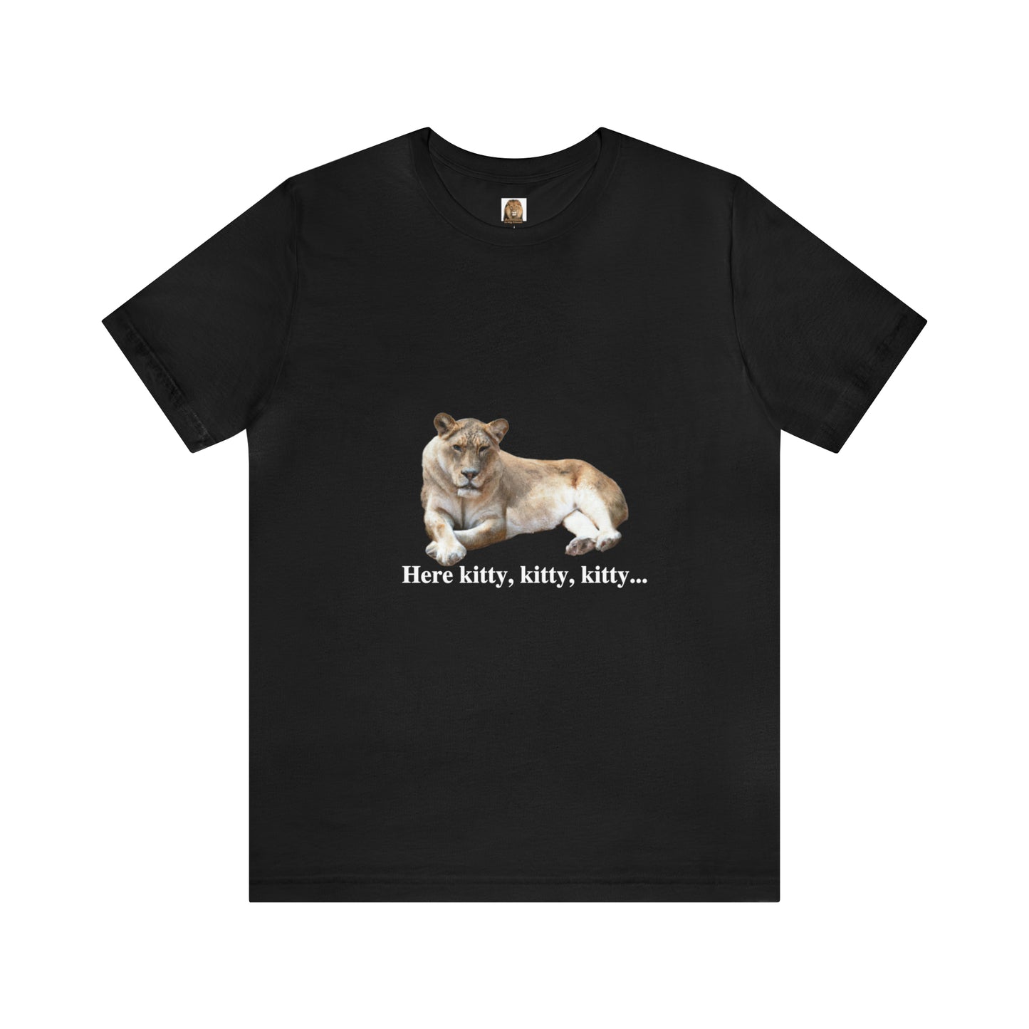 Unisex Lioness Big Cats Short Sleeve Tee