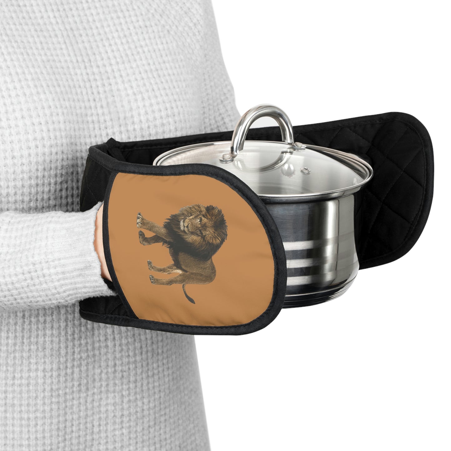 Lion Oven Mitts