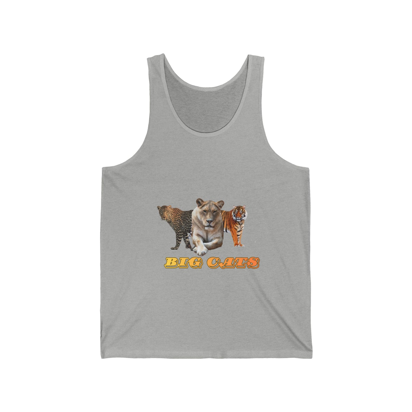 Unisex Big Cats Lioness Jersey Tank