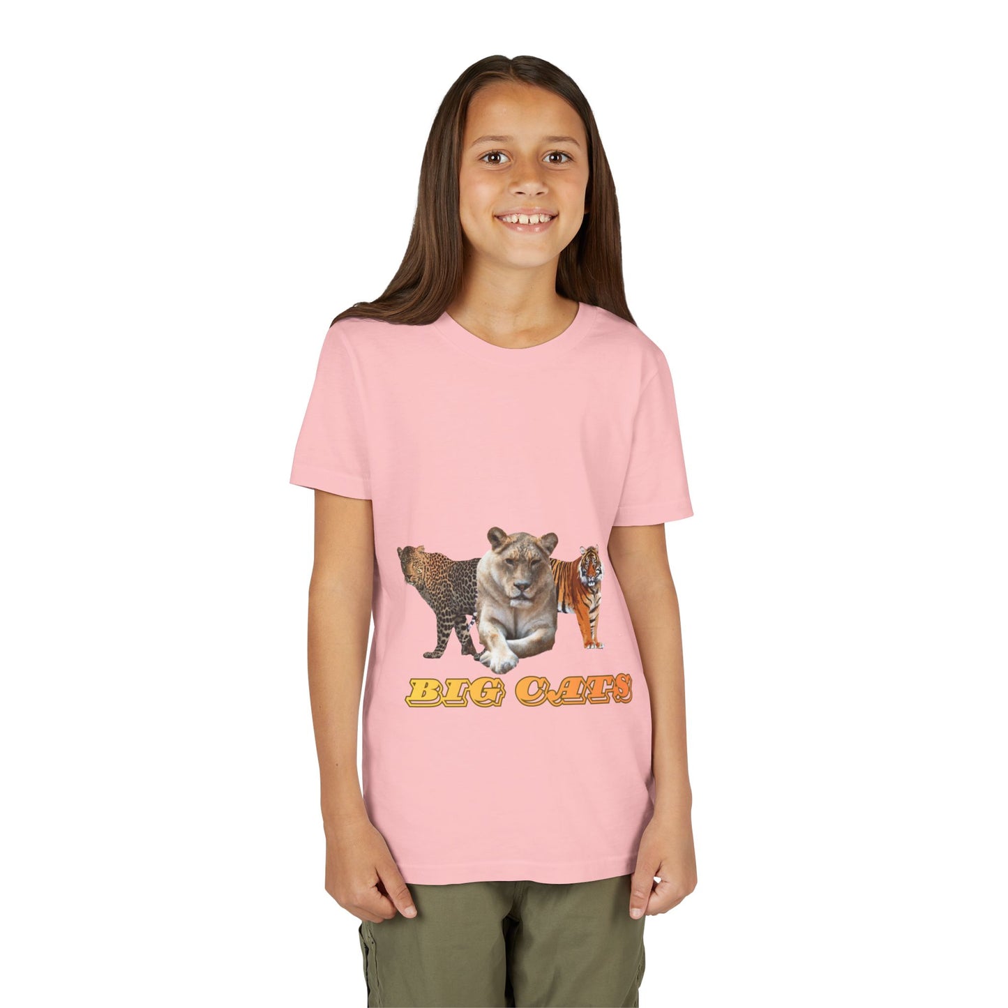 Youth Big Cats Lioness Short Sleeve Tee