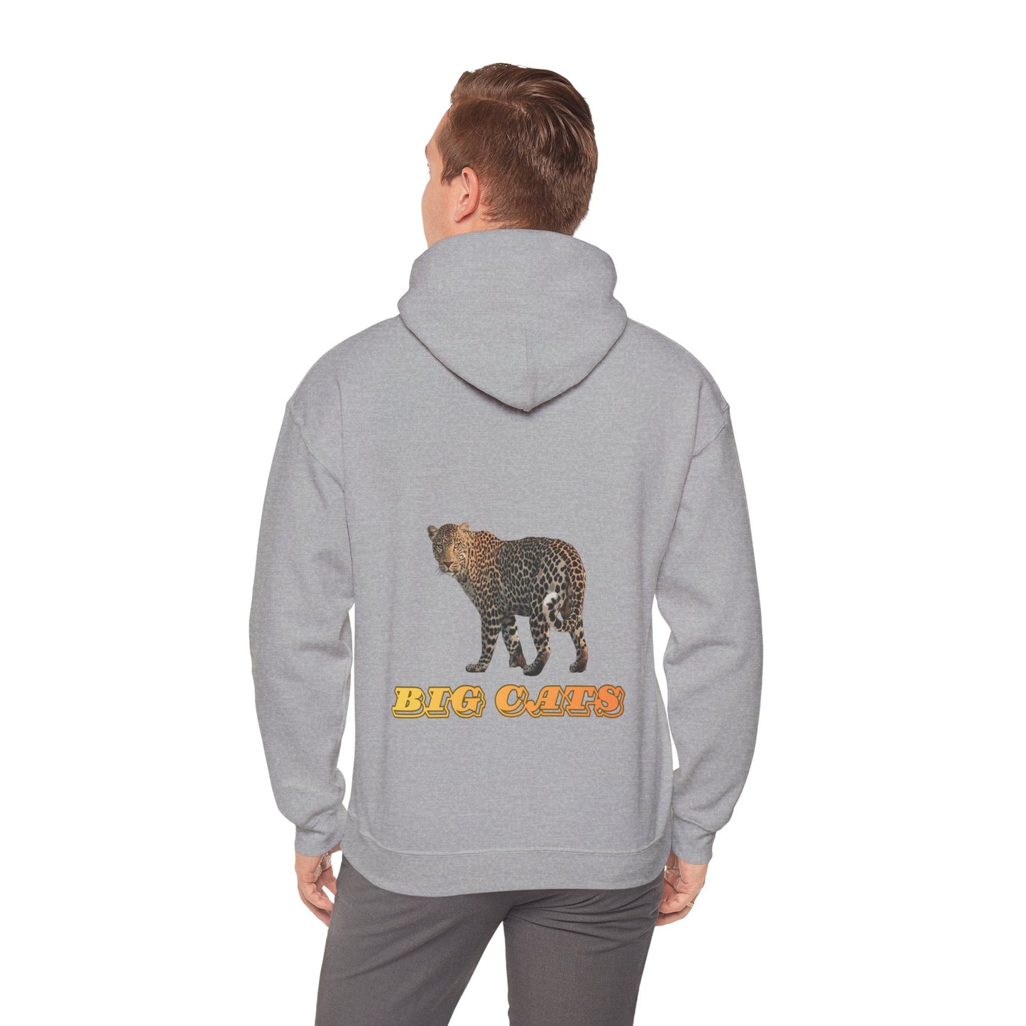 Unisex Leopard Big Cat Hooded Sweatshirt