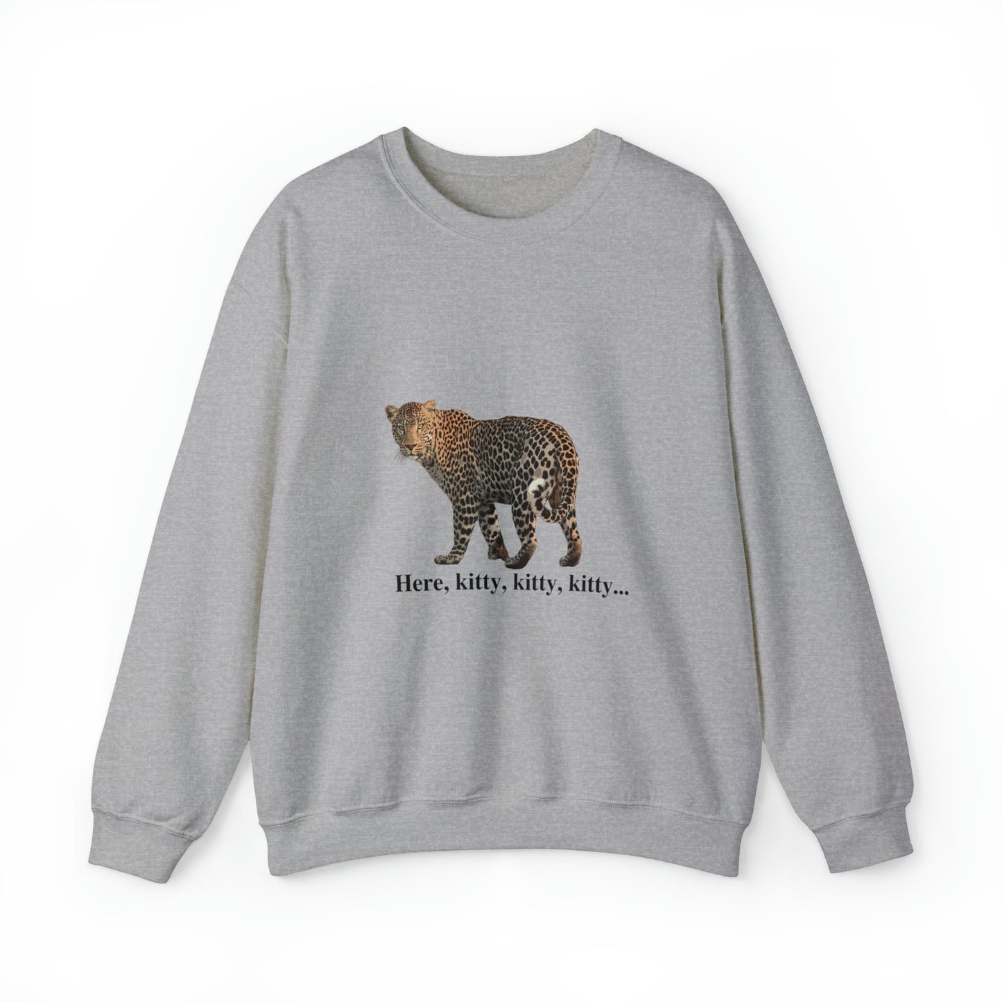 Unisex Leopard Big Cats Crewneck Sweatshirt