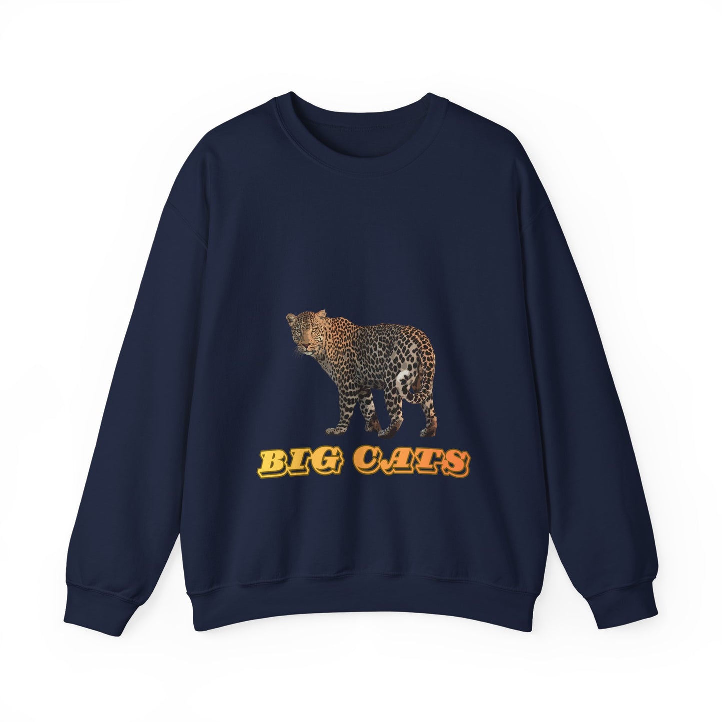 Unisex Leopard Big Cats Crewneck Sweatshirt