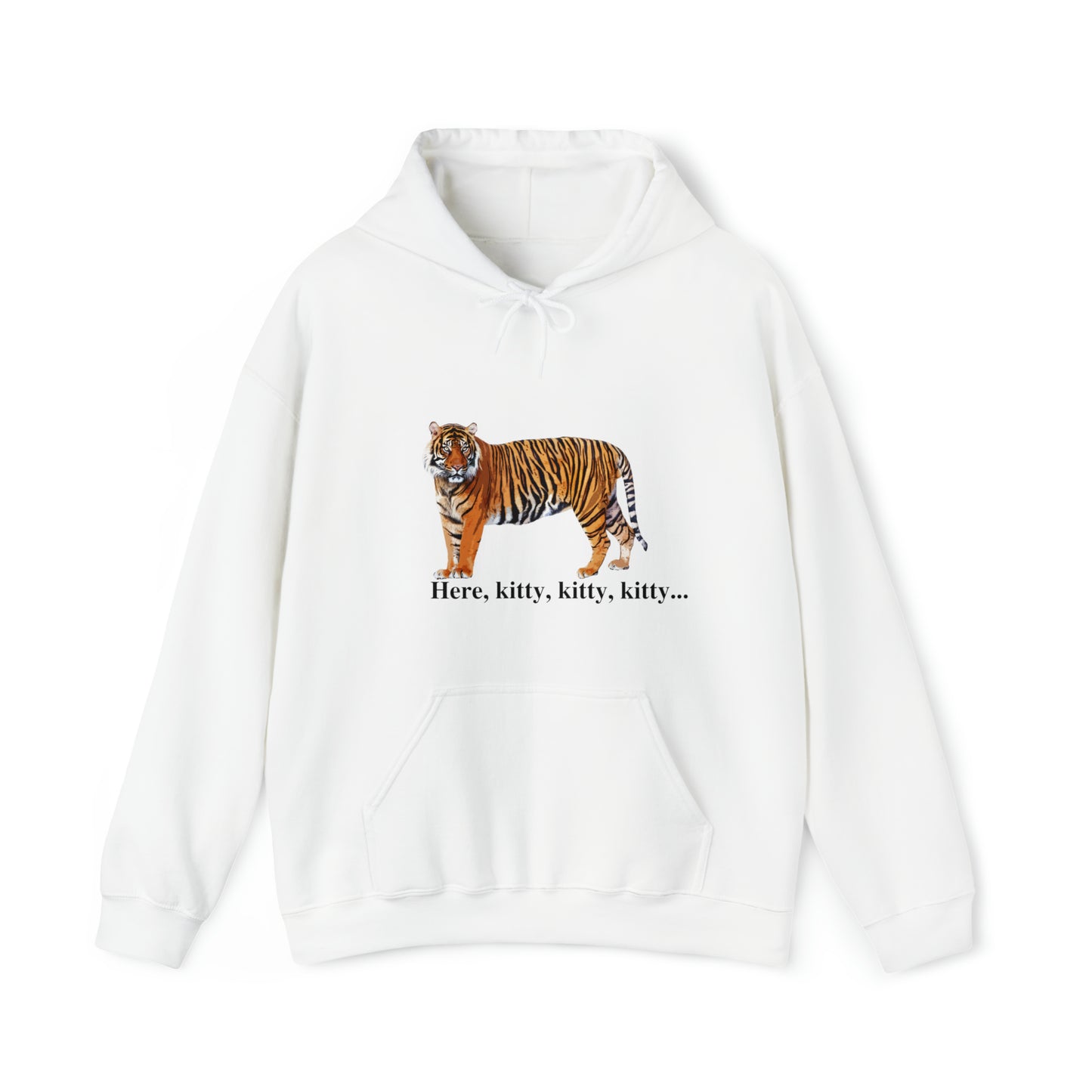 Unisex Tiger Big Cats Hooded Sweatshirt