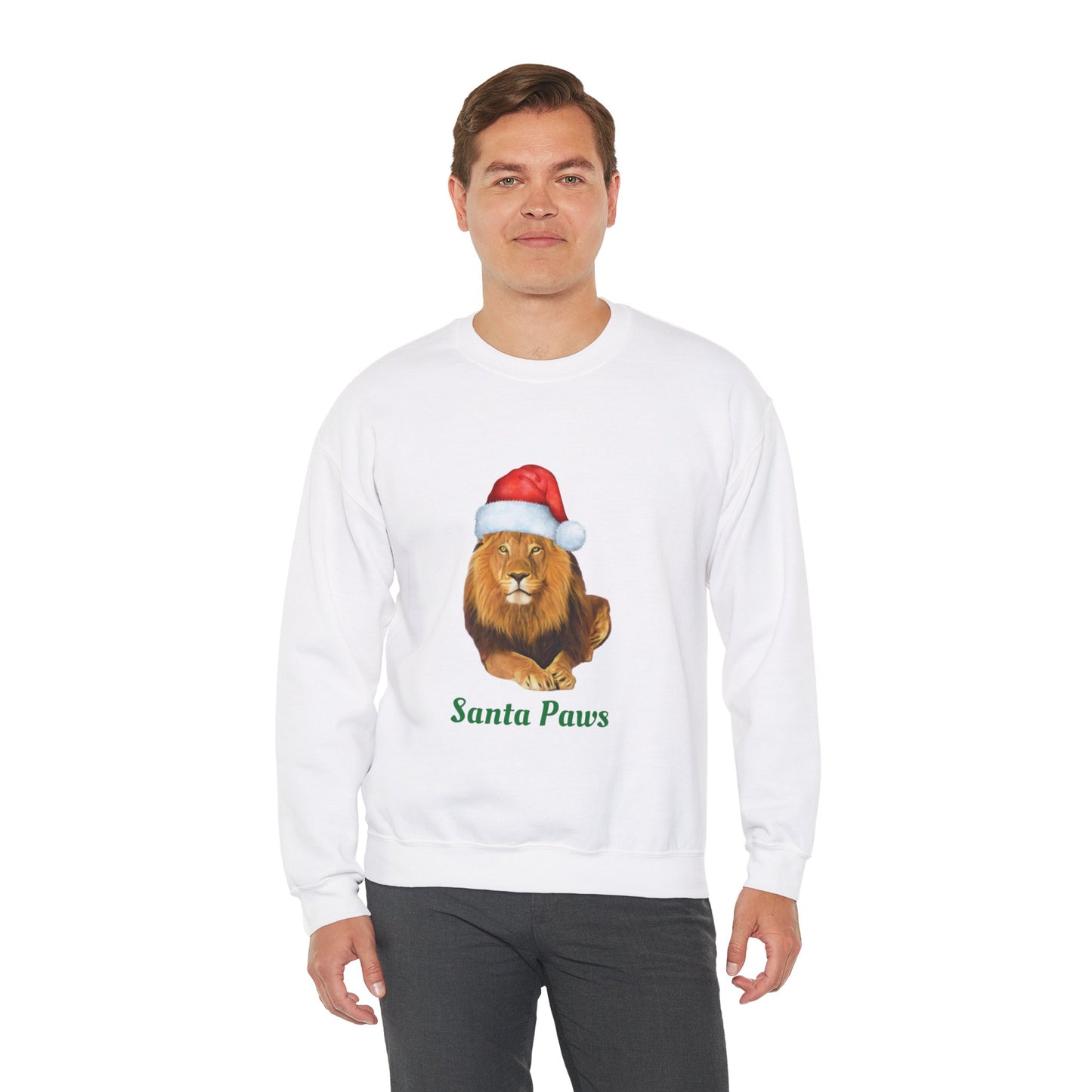 Unisex Santa Paws Crewneck Sweatshirt