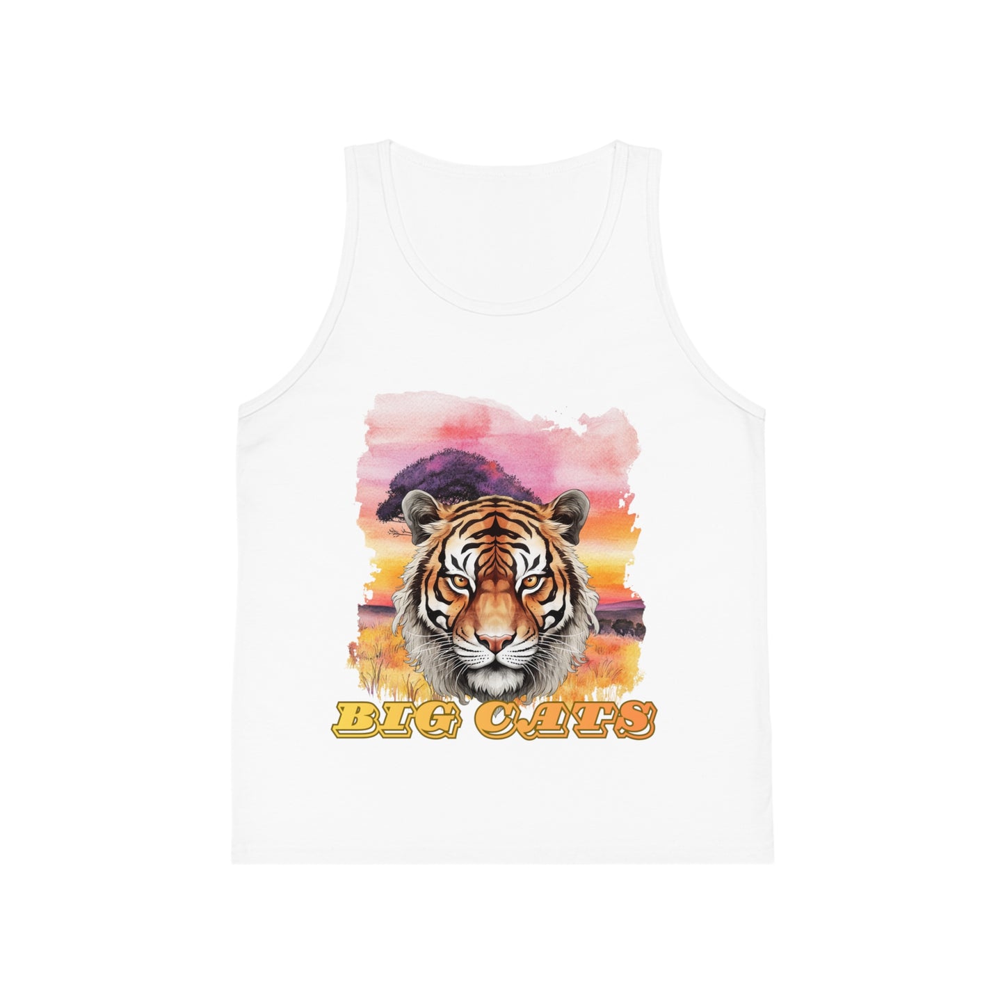 Girls Big Cats Tiger Tank Top