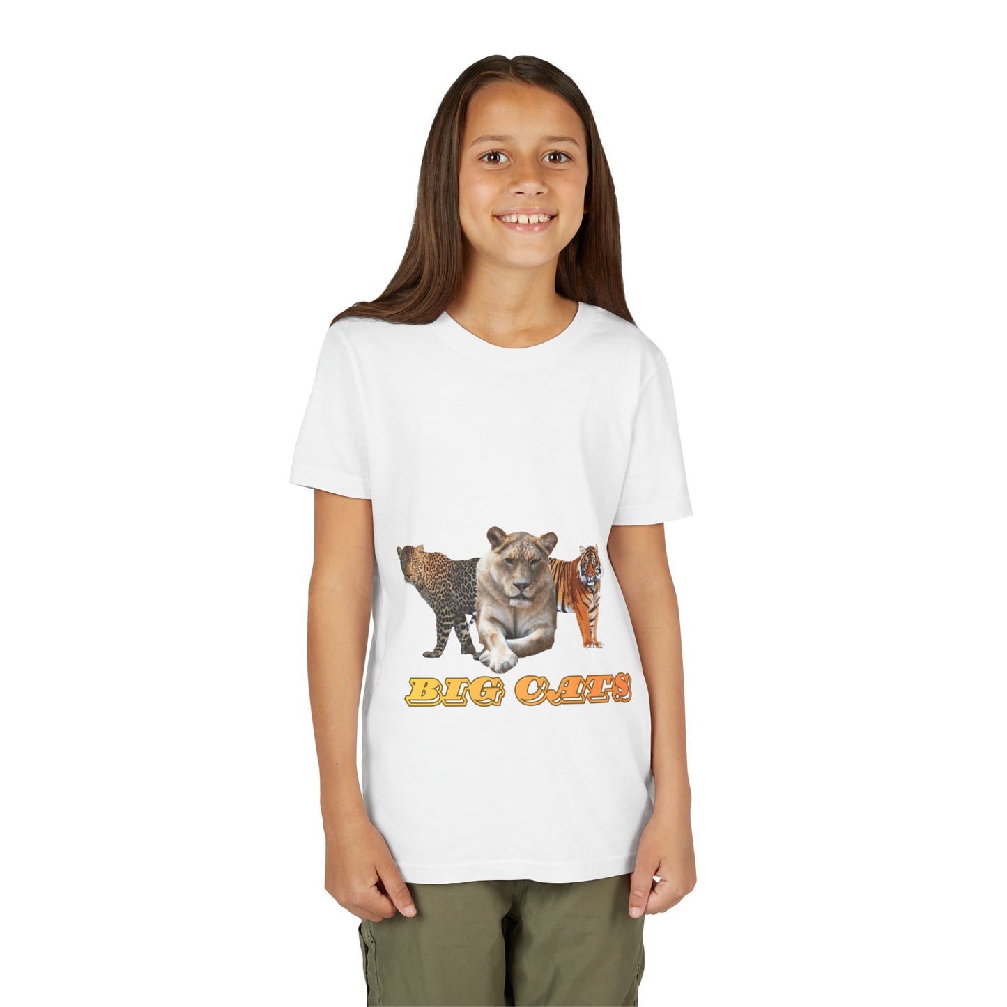 Youth Big Cats Lioness Short Sleeve Tee