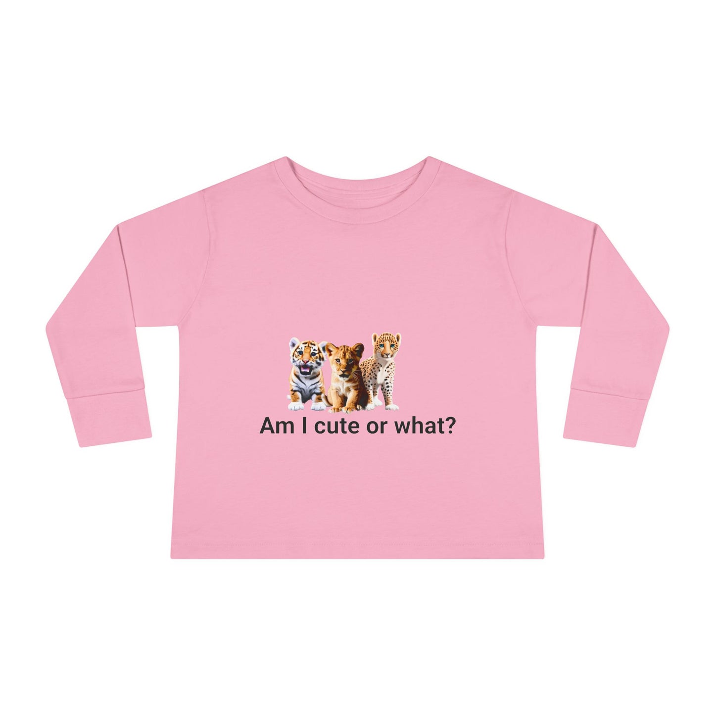 Toddler Little Cats Long Sleeve Tee