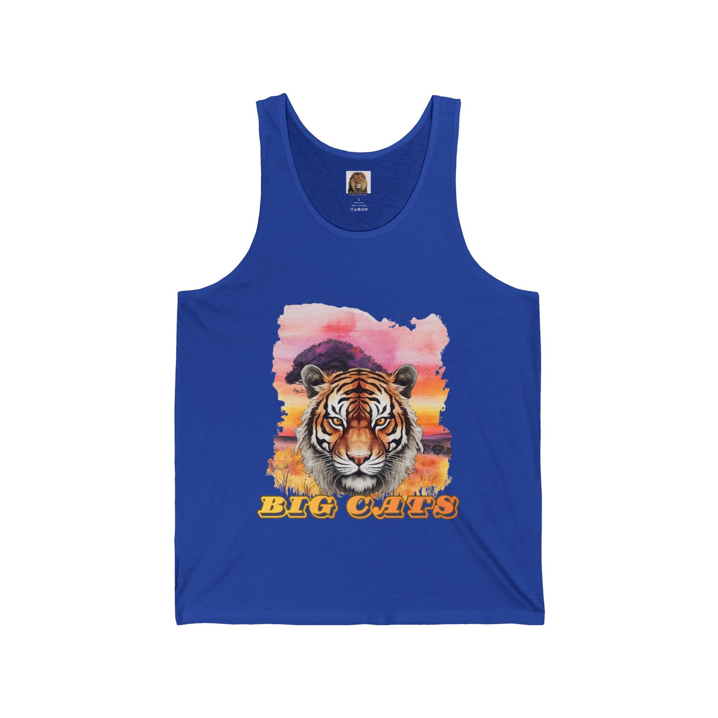 Women's Big Cats Tiger Tank Top