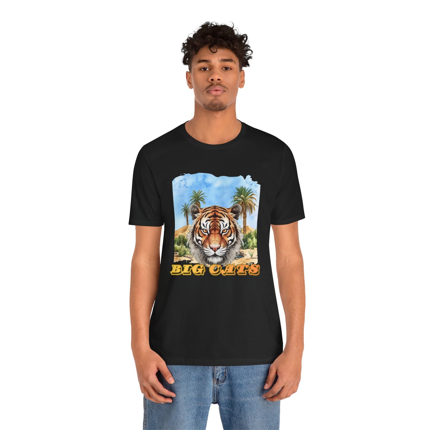 Men's Big Cats Tiger Graphic Tee