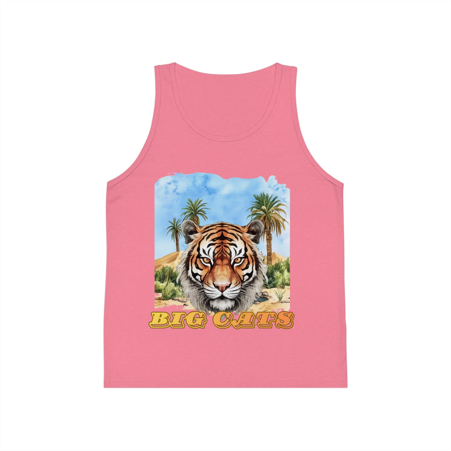 Boy's Big Cats Tiger Tank Top