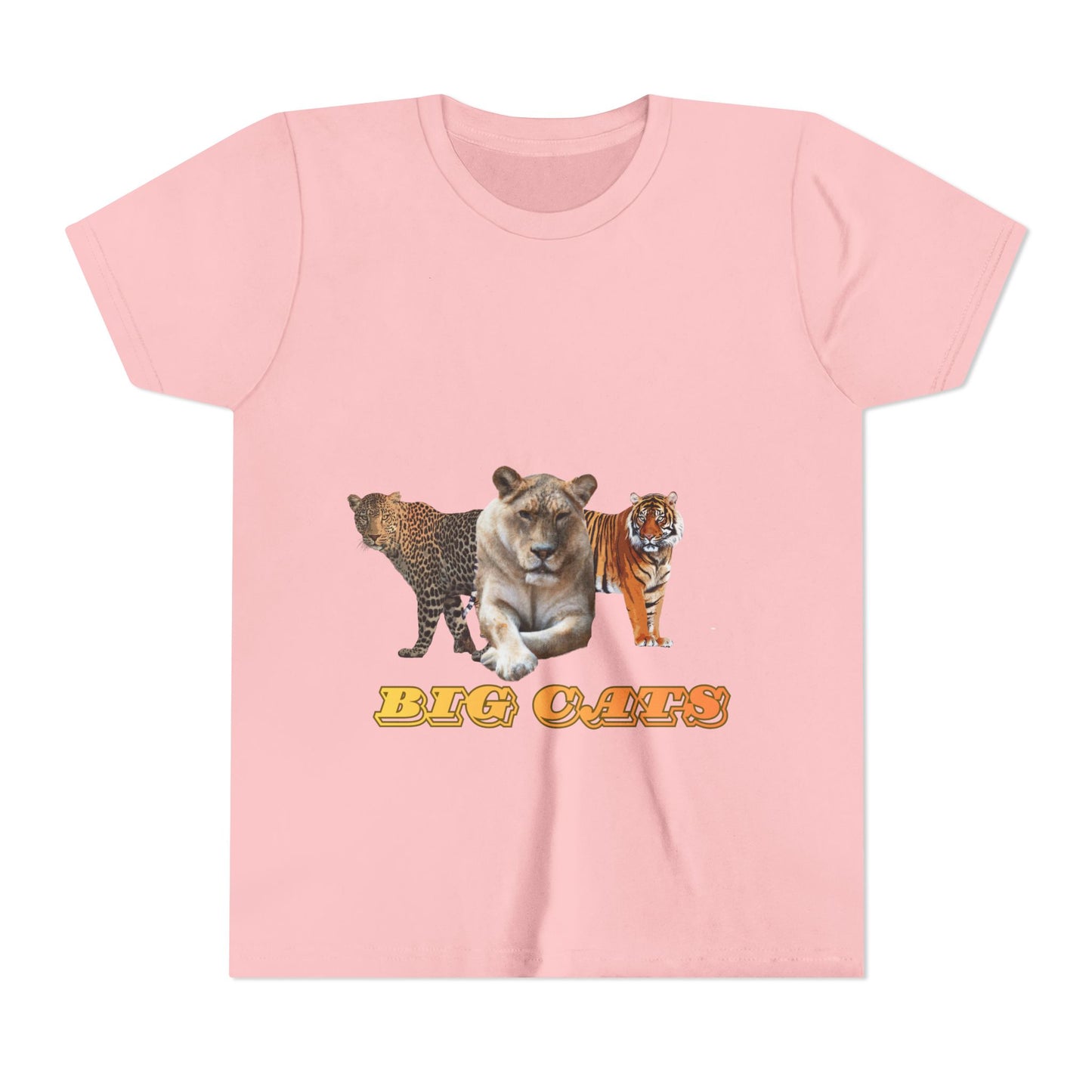 Youth Big Cats Lioness Short Sleeve Tee