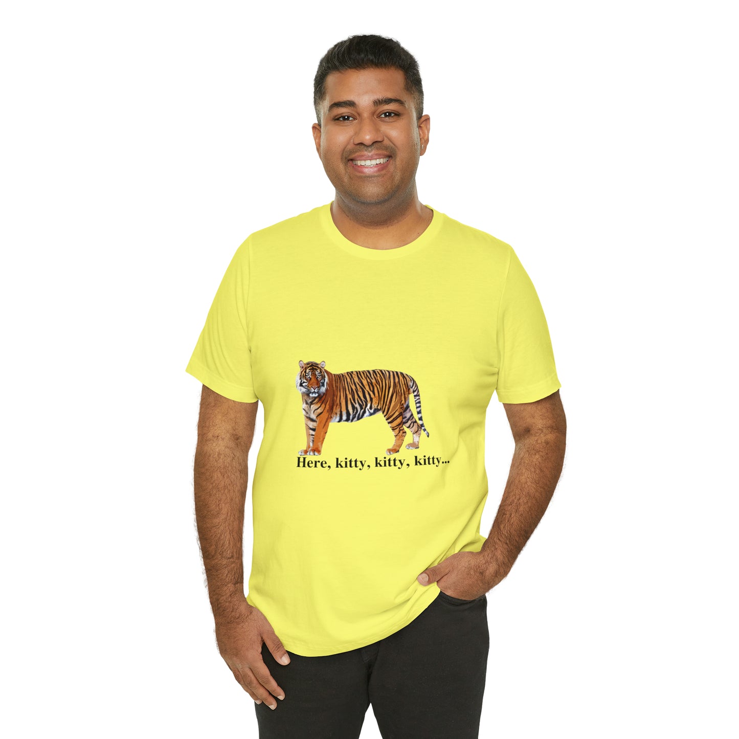 Unisex Tiger Big Cats Short Sleeve Tee