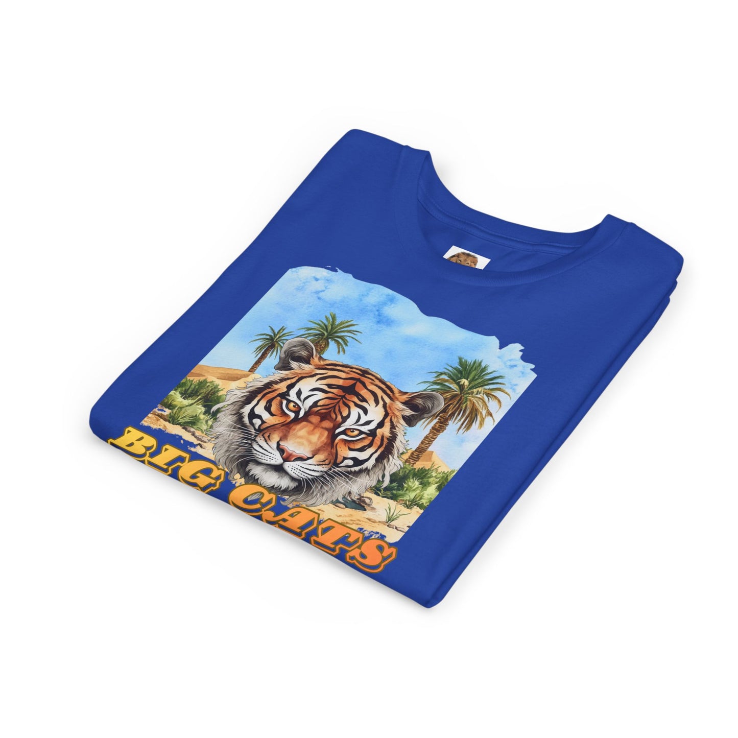 Boy's Big Cats Tiger Short Sleeve Tee