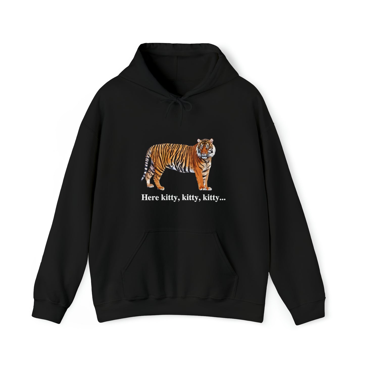 Unisex Tiger Big Cats Hooded Sweatshirt