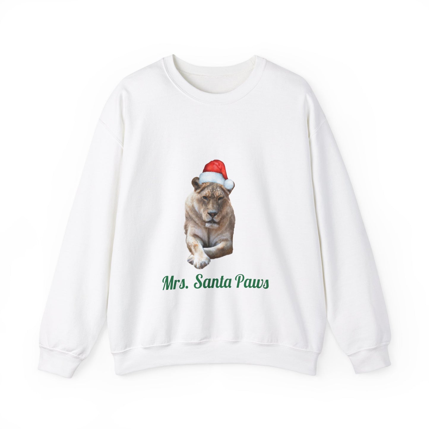 Mrs. Santa Paws Womens' Crewneck Sweatshirt