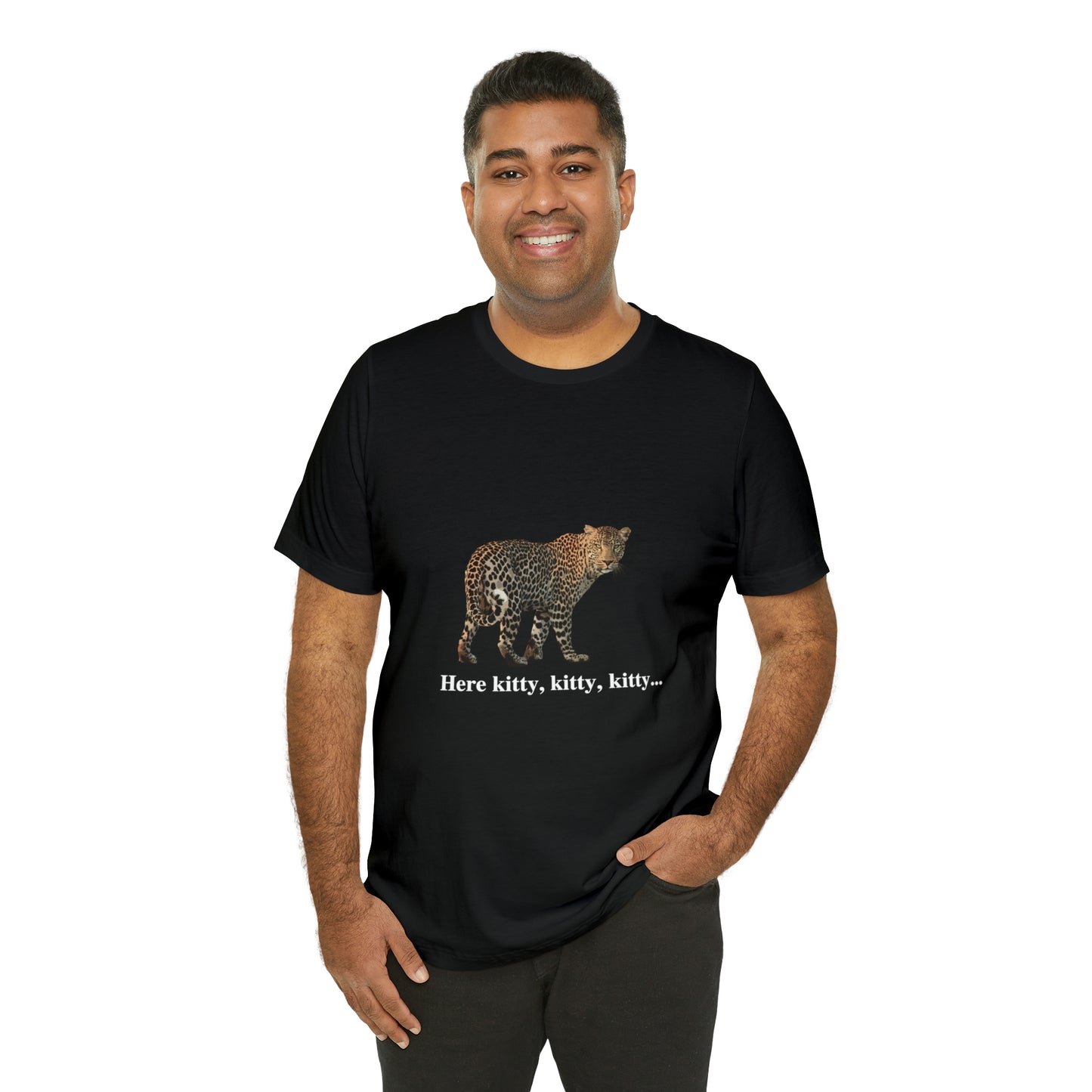 Unisex Leopard BigCats Short Sleeve Tee