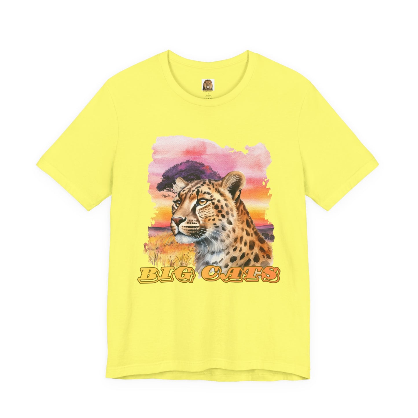 Women's "Big Cats" Cheetah Graphic T-Shirt