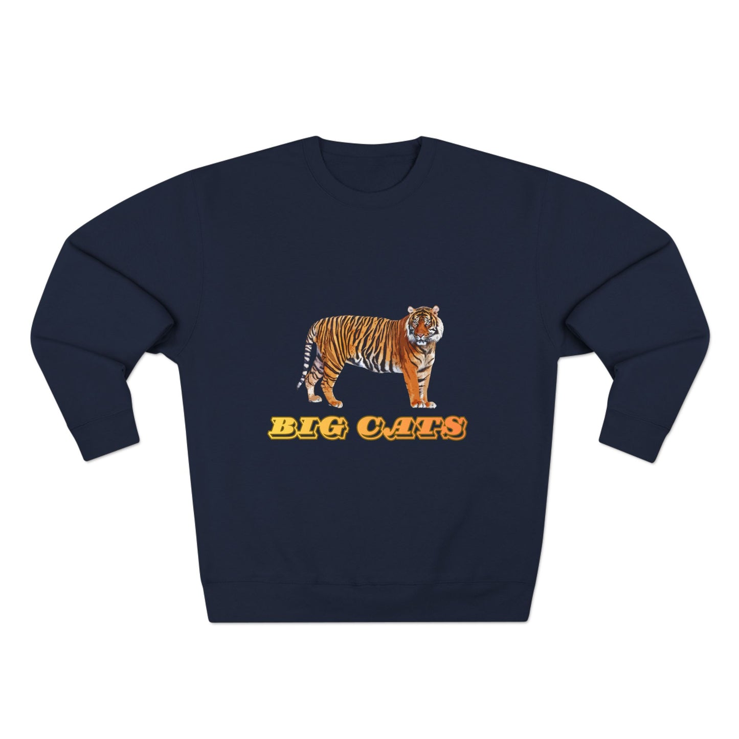 Unisex Premium Tiger Big Cats Crewneck Sweatshirt