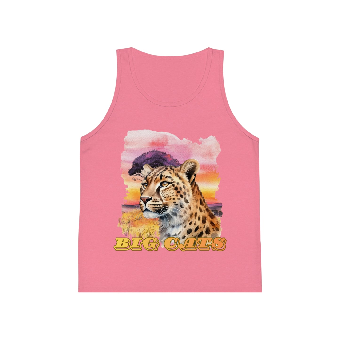 Girls Big Cats Cheetah Tank Top