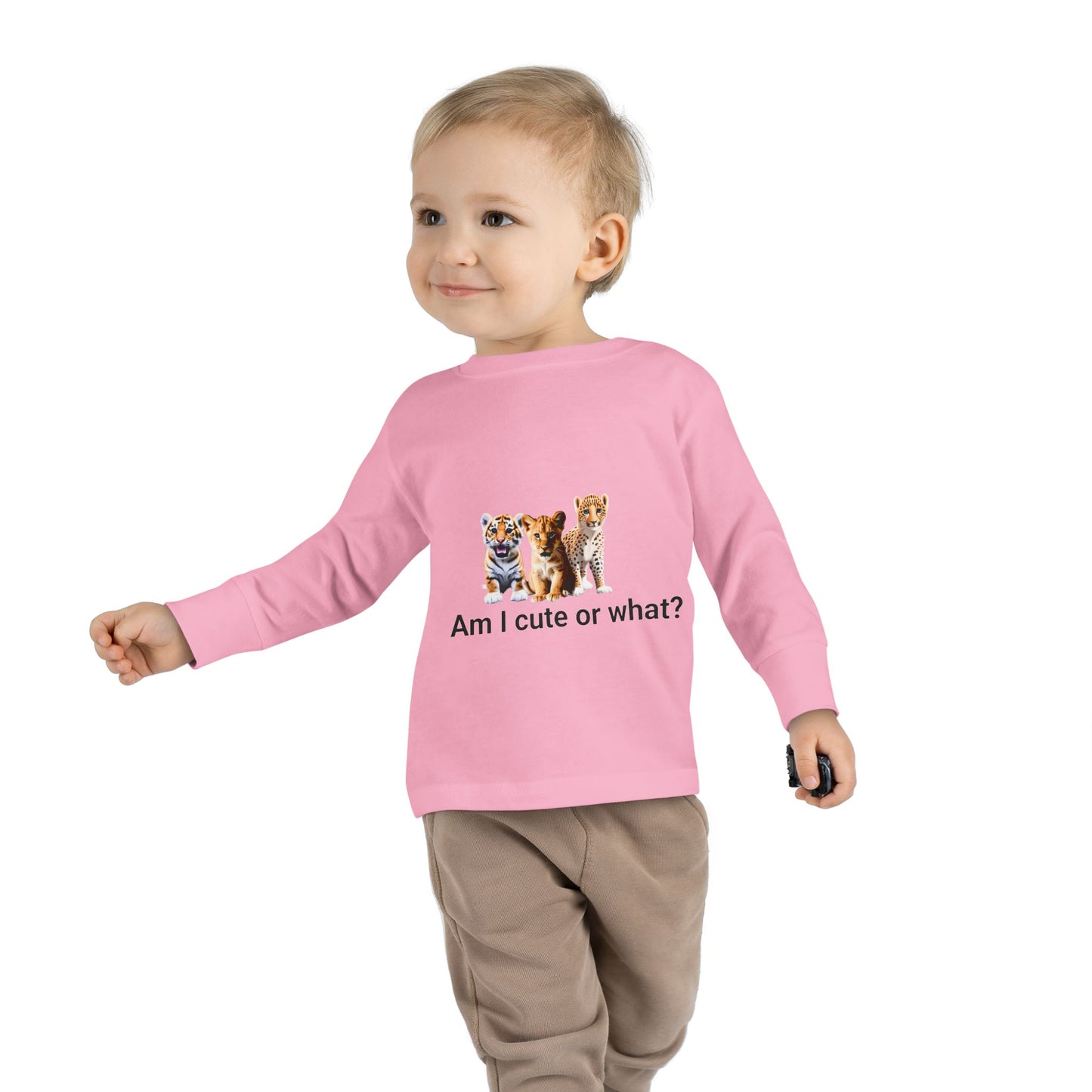 Toddler Little Cats Long Sleeve Tee