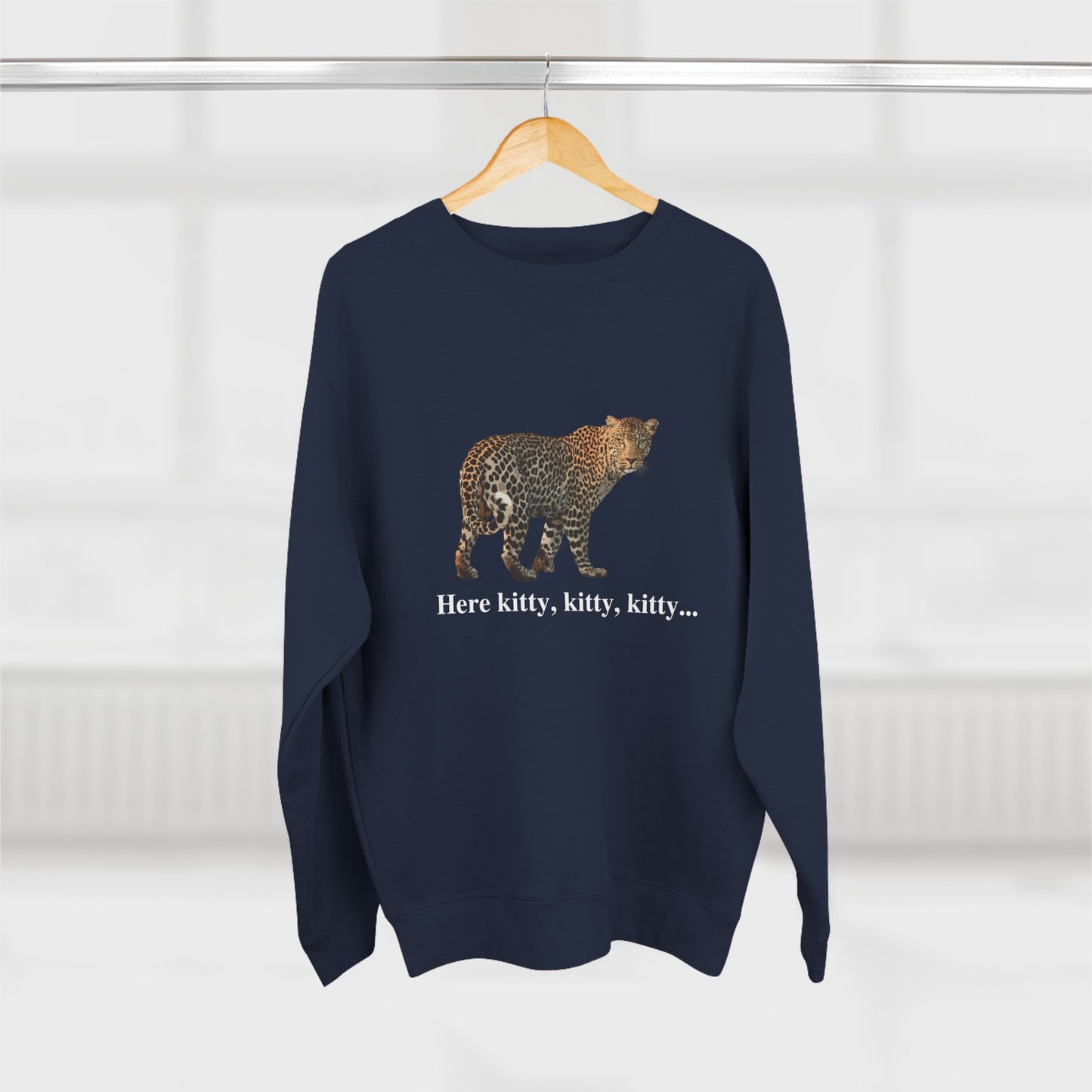 Unisex Premium Leopard Big Cats Crewneck Sweatshirt