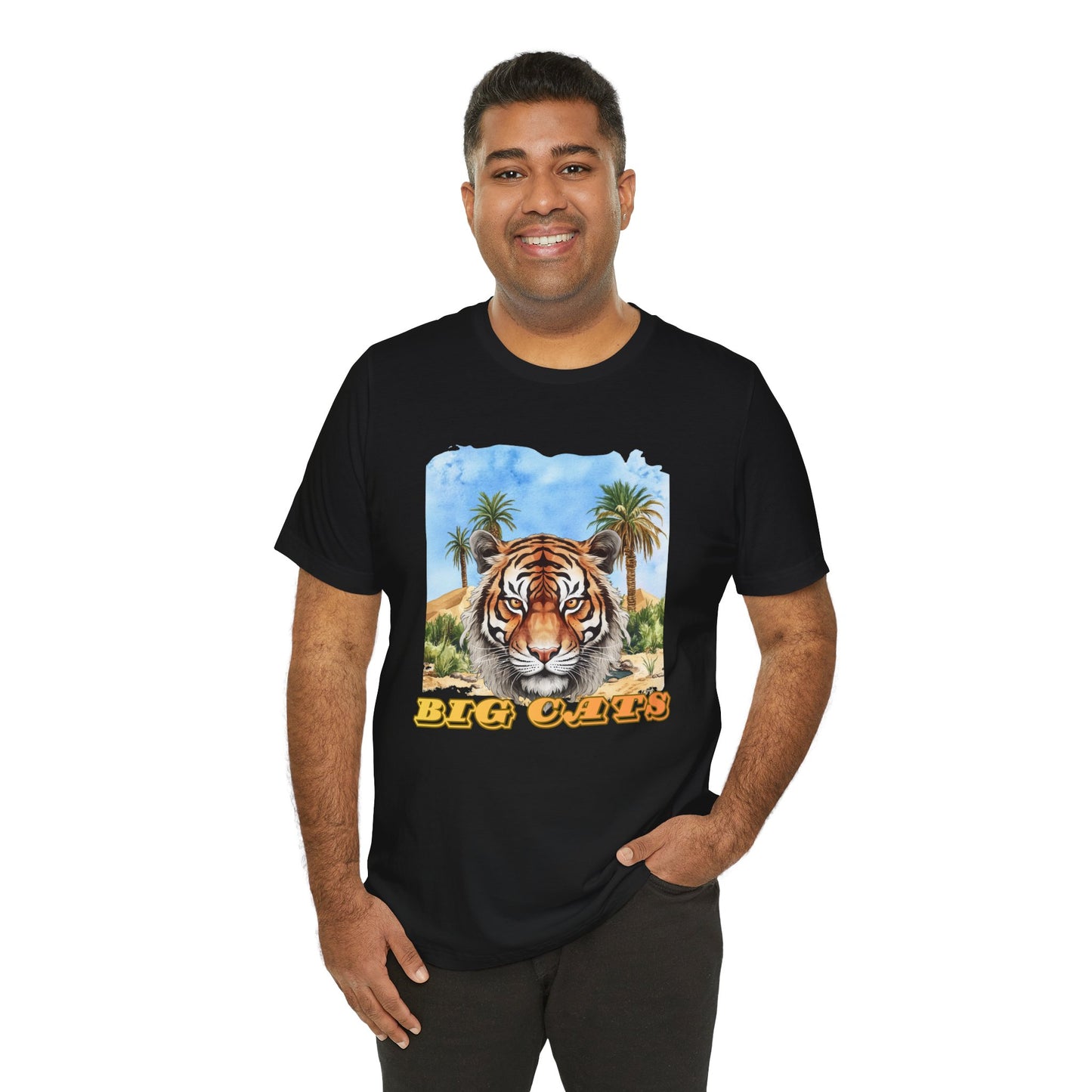 Men's Big Cats Tiger Graphic Tee