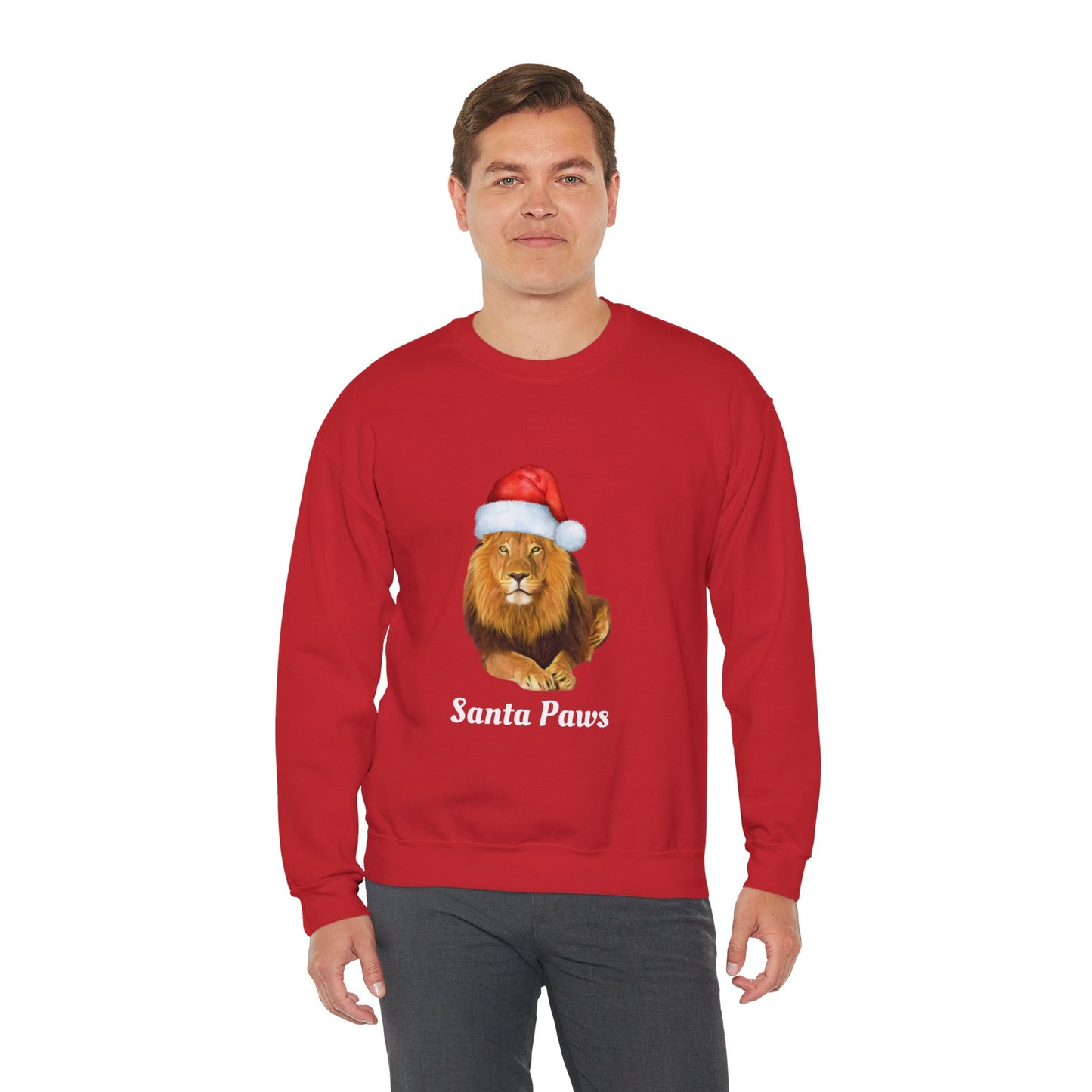 Unisex Santa Paws Crewneck Sweatshirt