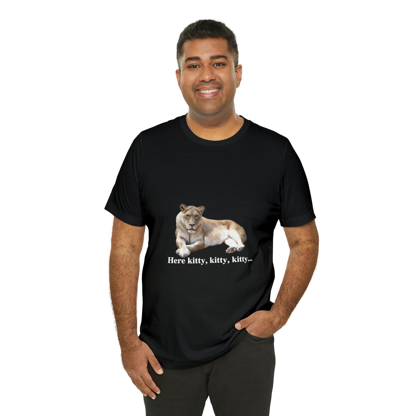 Unisex Lioness Big Cats Short Sleeve Tee