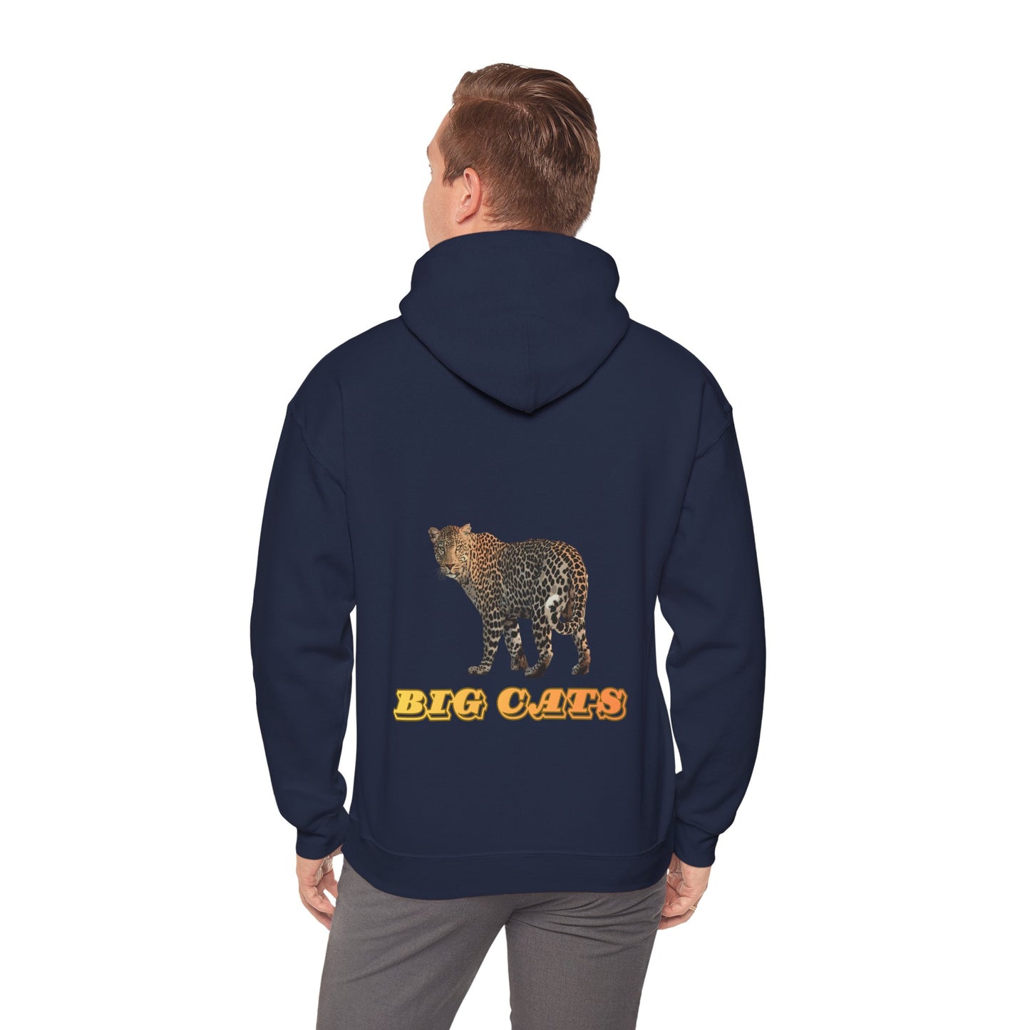 Unisex Leopard Big Cat Hooded Sweatshirt