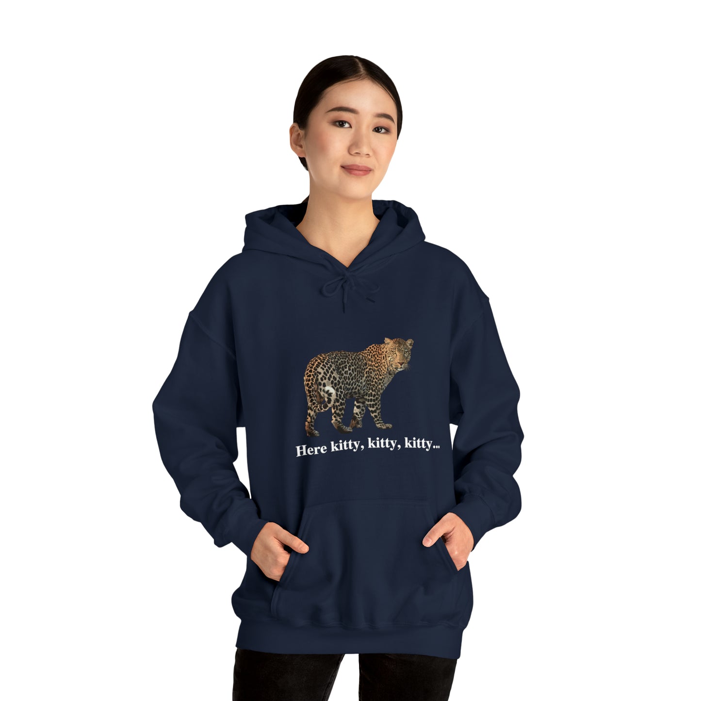 Unisex Leopard Big Cat Hooded Sweatshirt