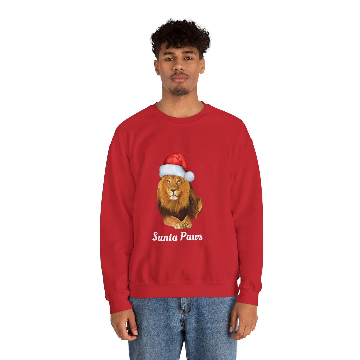 Unisex Santa Paws Crewneck Sweatshirt