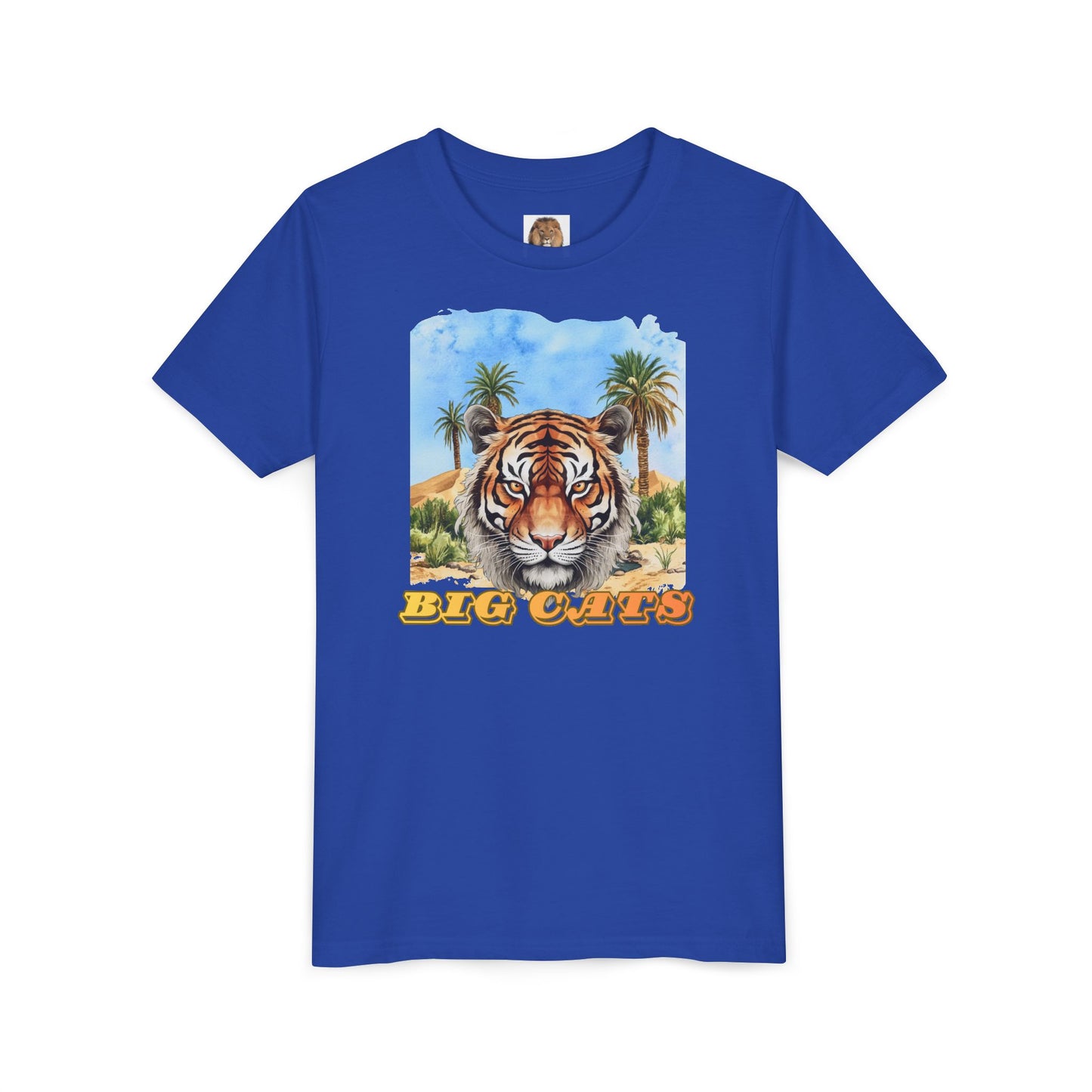 Boy's Big Cats Tiger Short Sleeve Tee