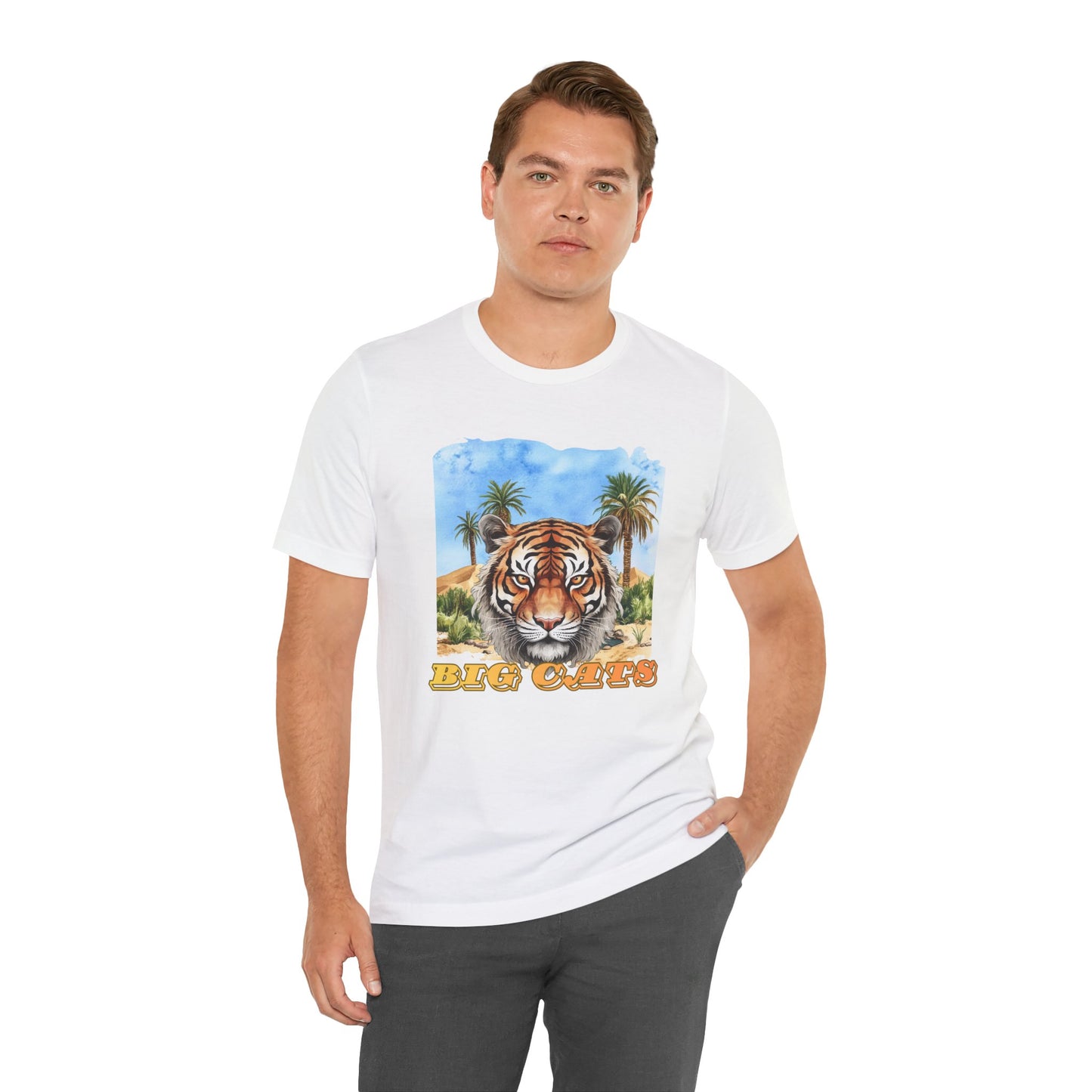 Men's Big Cats Tiger Graphic Tee
