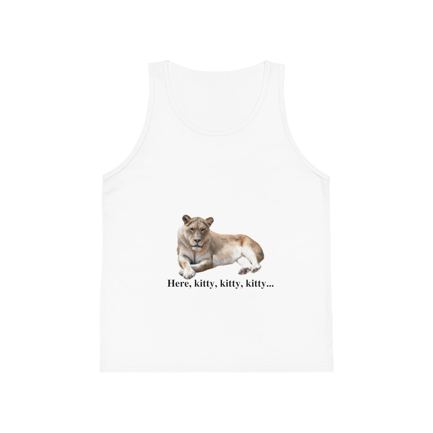 Kid's Lioness Big Cats Jersey Tank Top