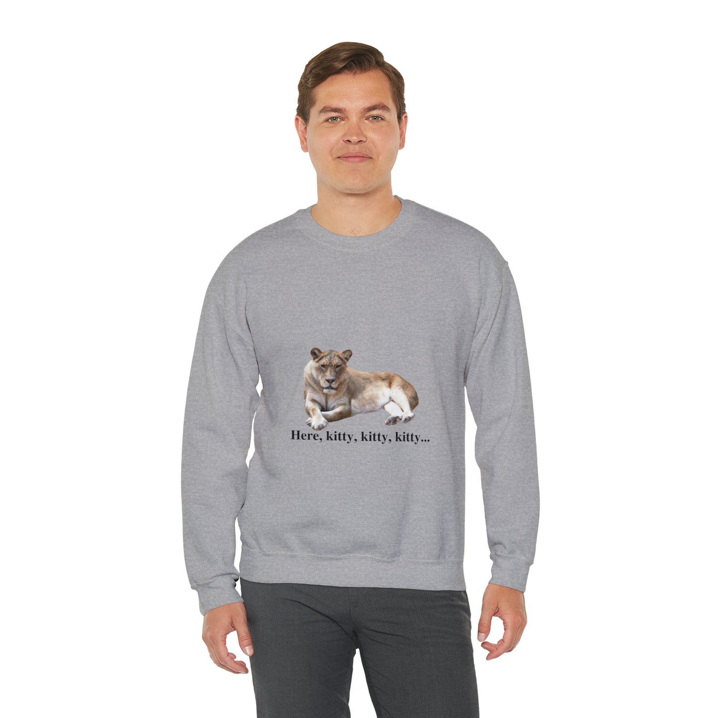 Unisex Lioness Big Cats Crewneck Sweatshirt