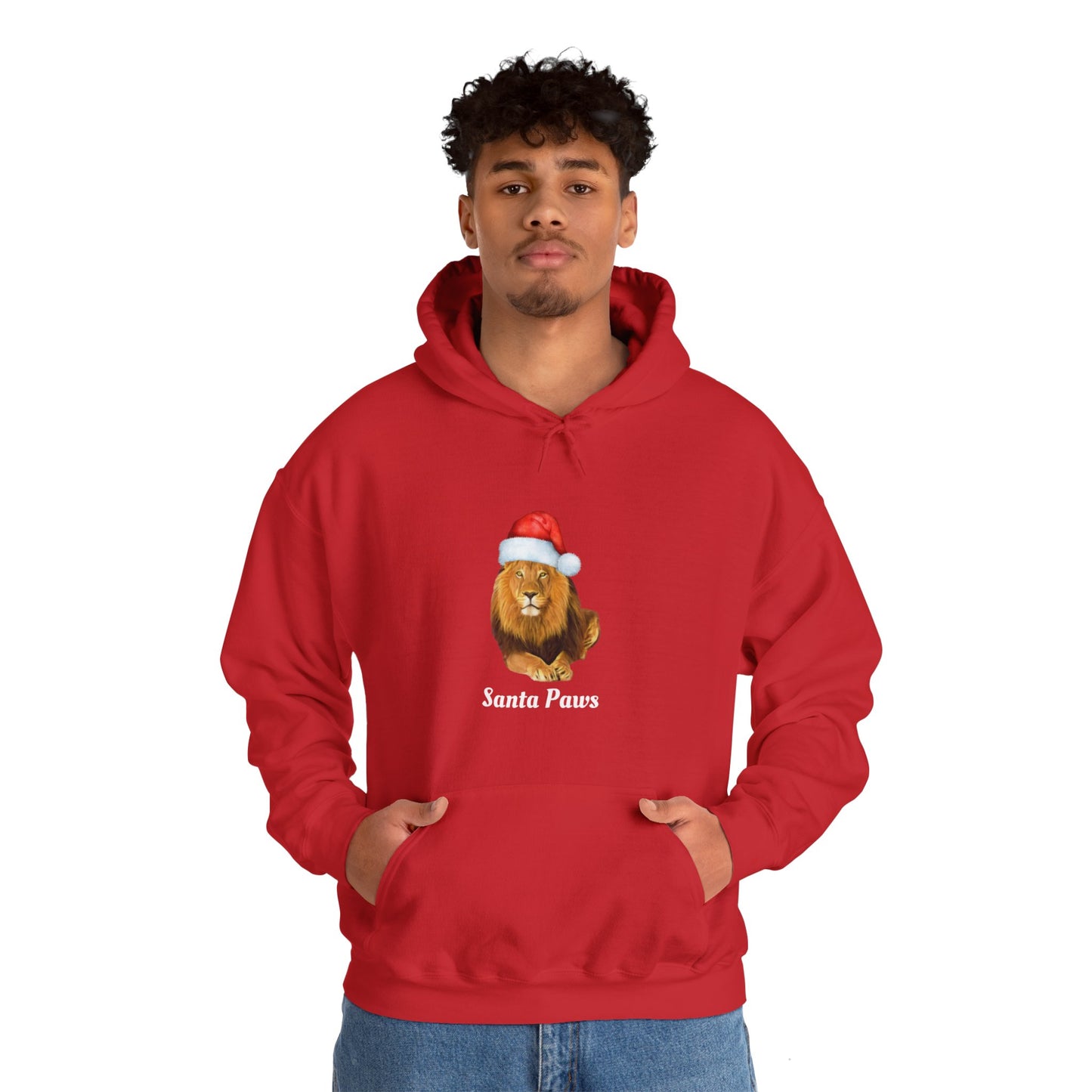 Unisex Santa Paws Hooded Sweatshirt