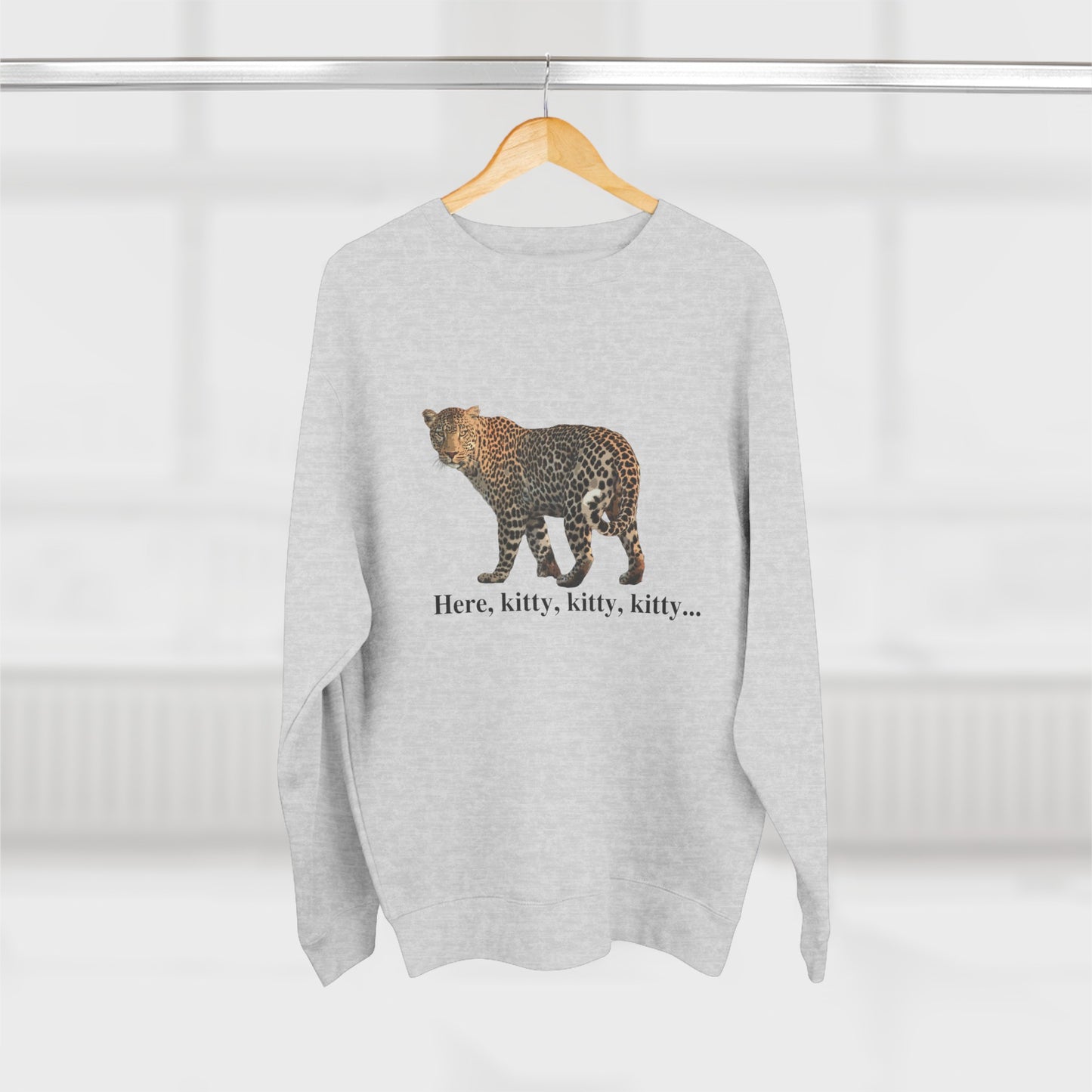 Unisex Premium Leopard Big Cats Crewneck Sweatshirt