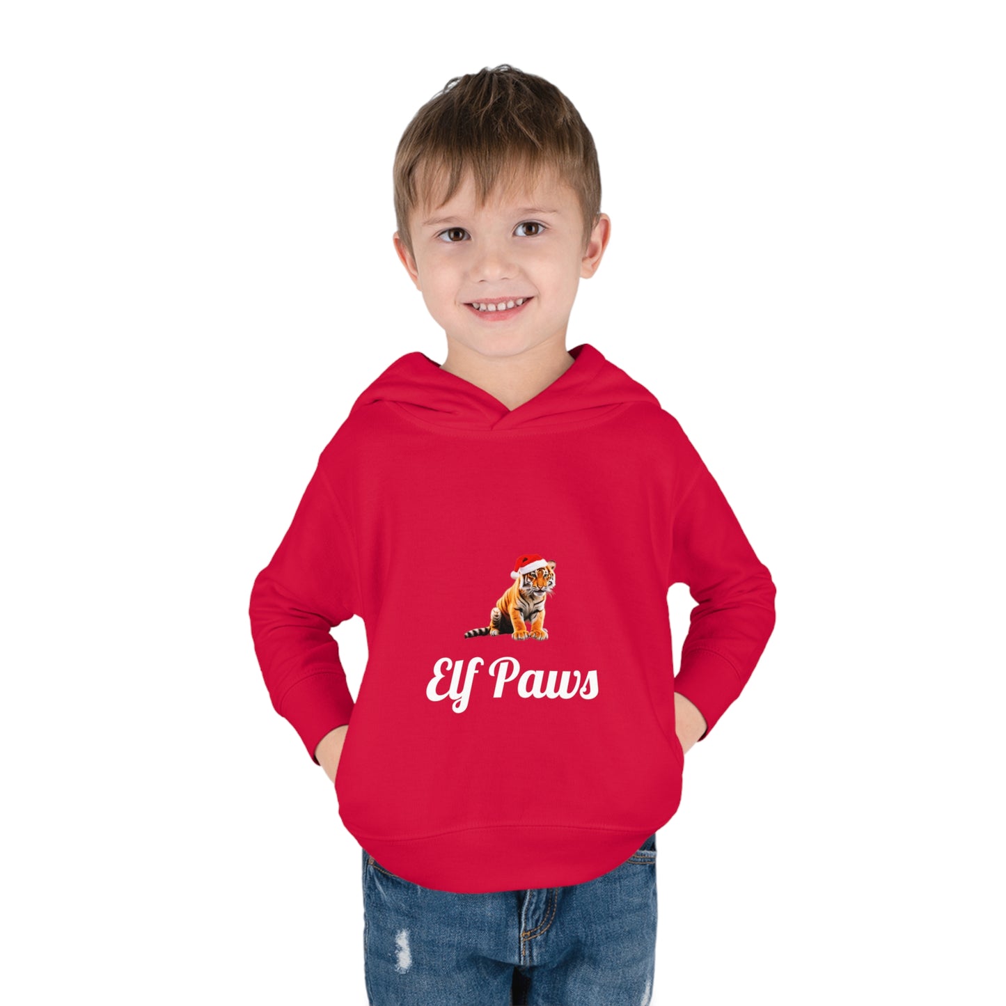 Toddler Tiger Elf Paws Fleece Hoodie