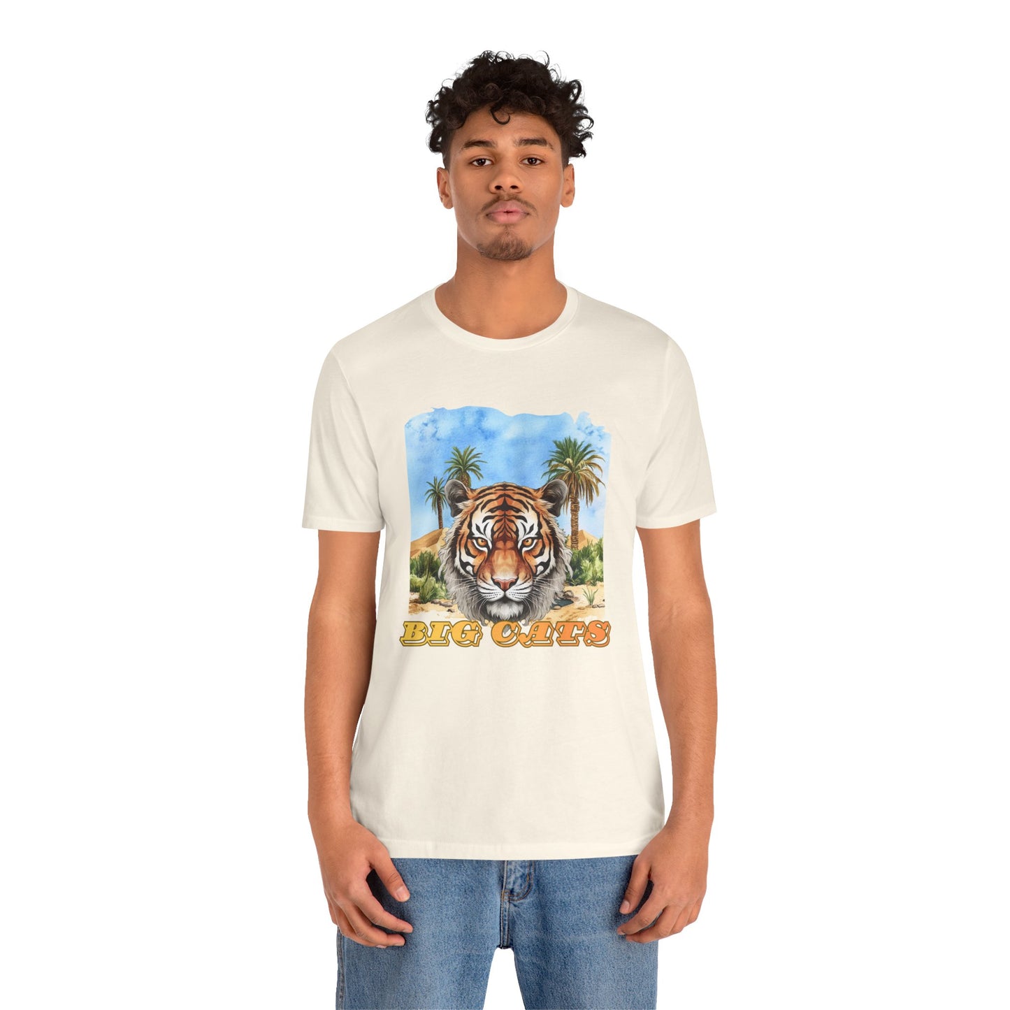 Men's Big Cats Tiger Graphic Tee