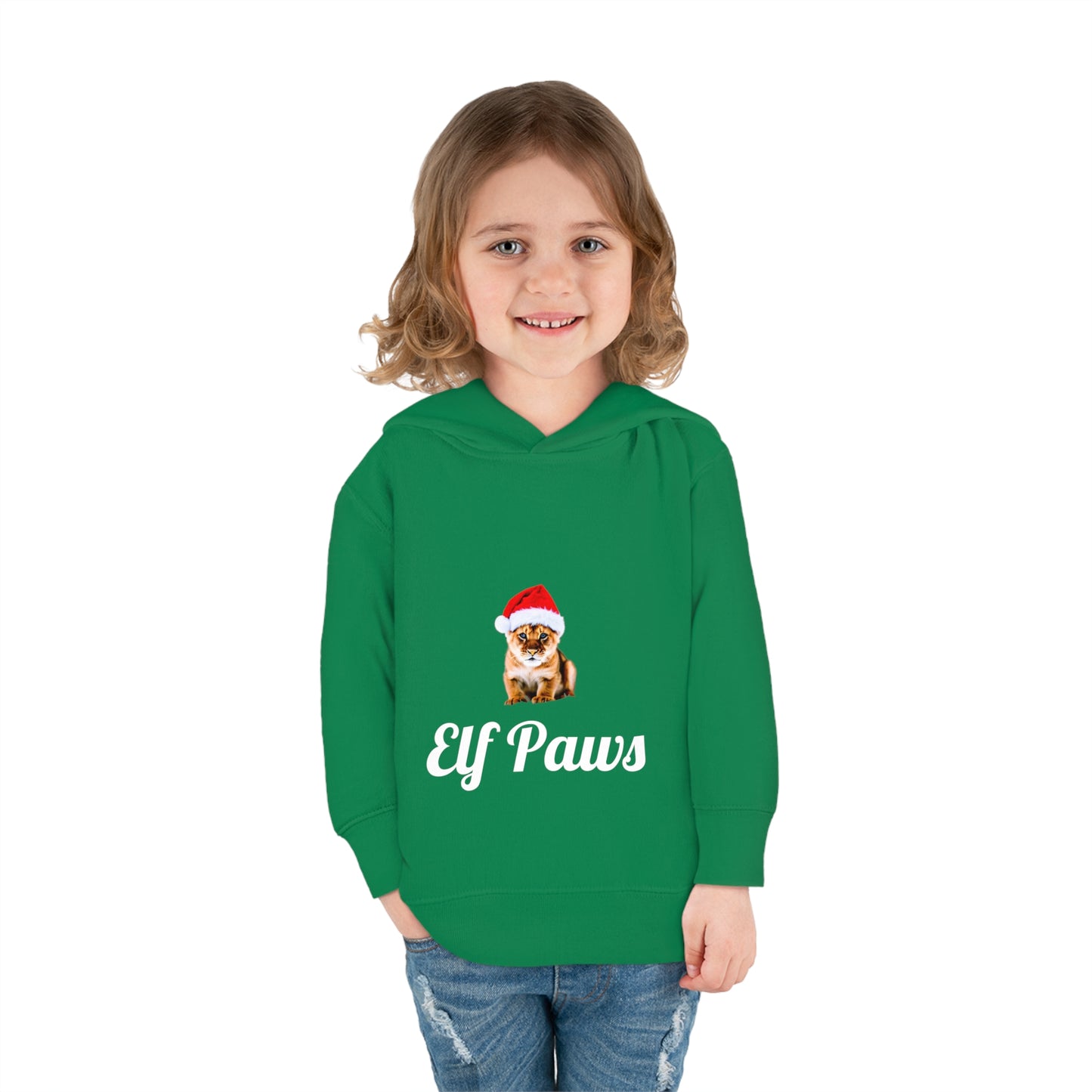 Toddler Elf Paws Fleece Hoodie