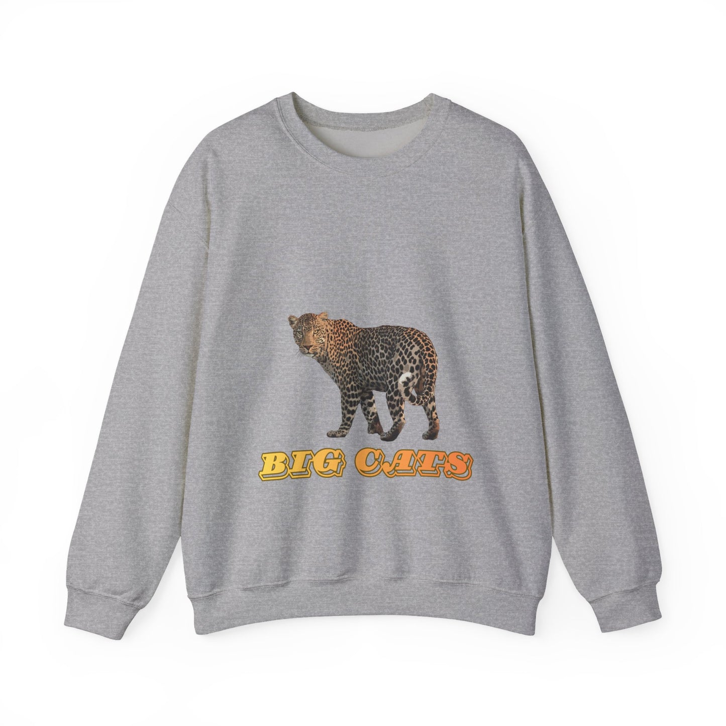 Unisex Leopard Big Cats Crewneck Sweatshirt