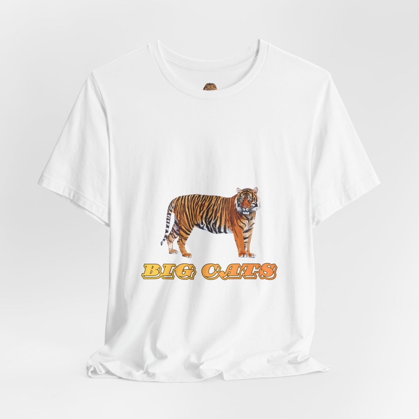 Unisex Tiger Big Cats Short Sleeve Tee